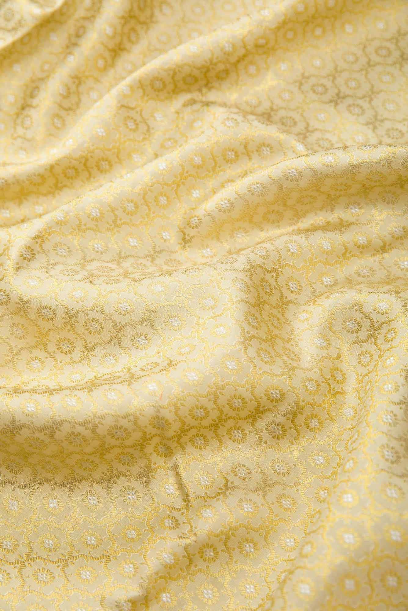 Pure Silk Pure Zari Sandal Dual Tone Kanjivaram Saree