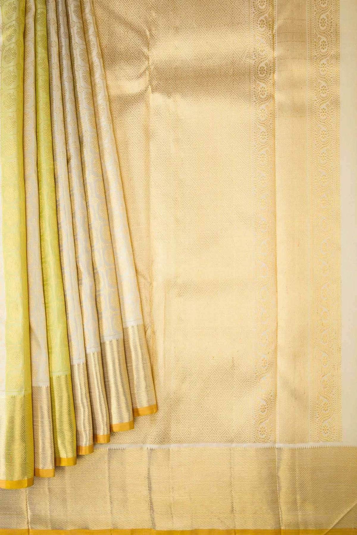 Pure Silk Pure Zari Multi Color Kanjivaram Saree