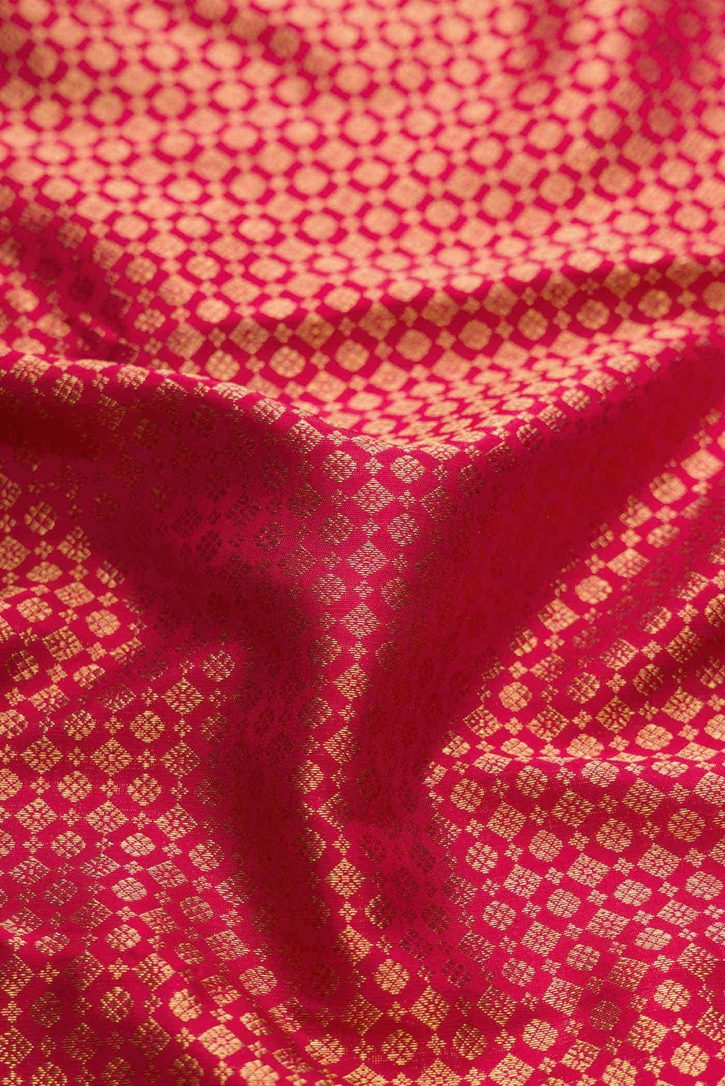 Pure Silk Pure Zari Maroon Dual Tone Kanchipuram Saree