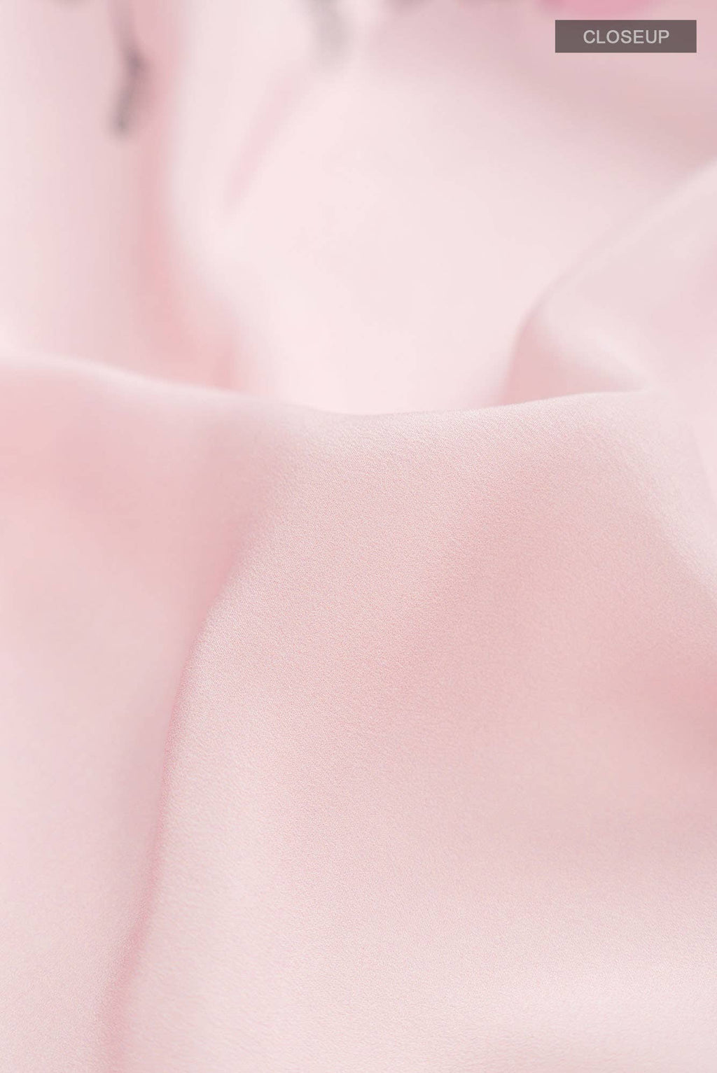 Rose pink Mysore Crepe Saree