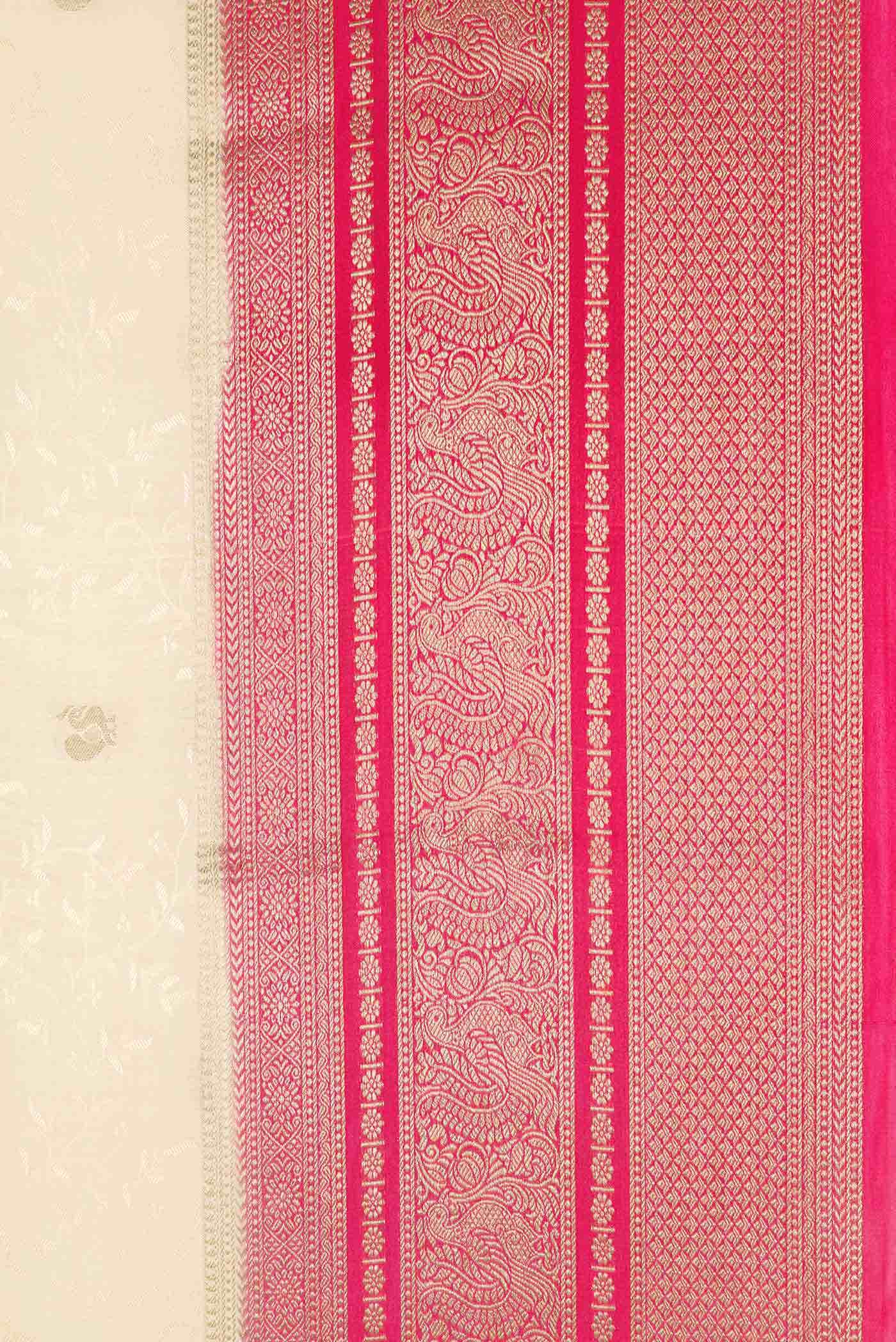 Sandal Dual Tone Mysore Crepe Saree