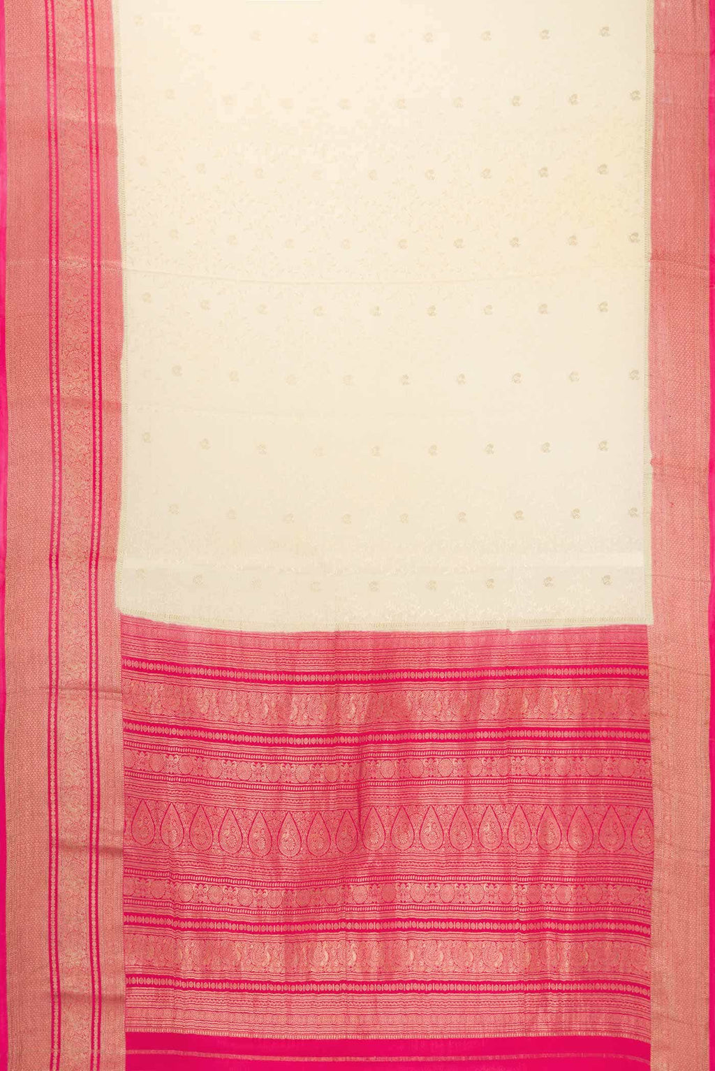 Sandal Dual Tone Mysore Crepe Saree