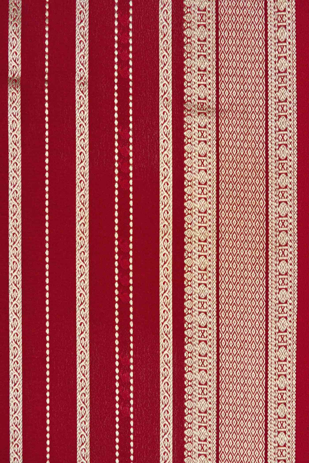 Maroon Dual Tone Mysore Crepe Saree