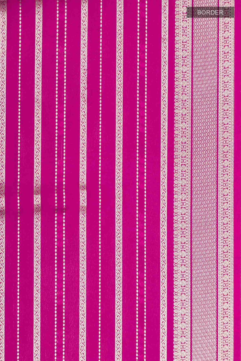 Pink Mysore Crepe Saree