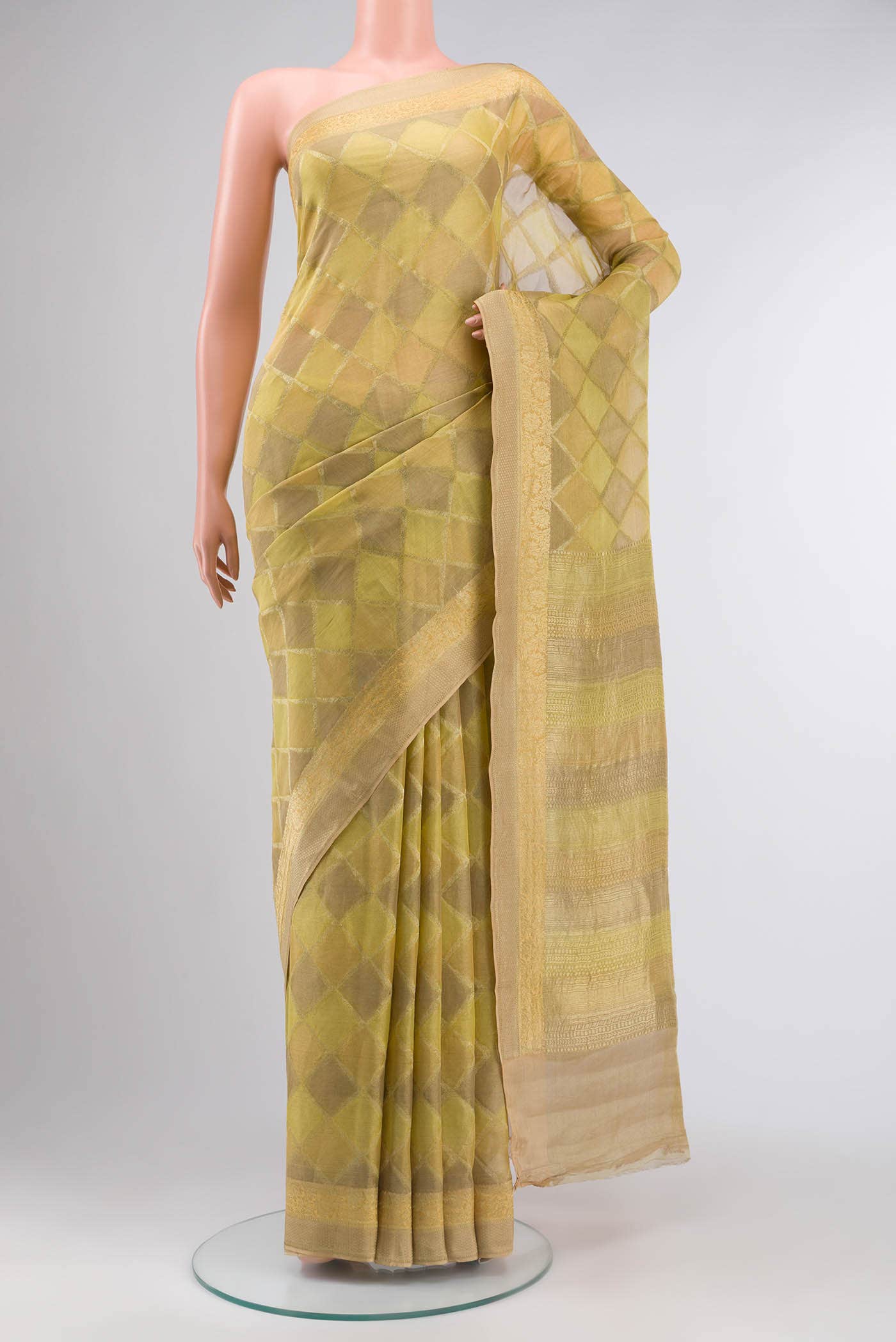 Multi Mysore Georgette Saree
