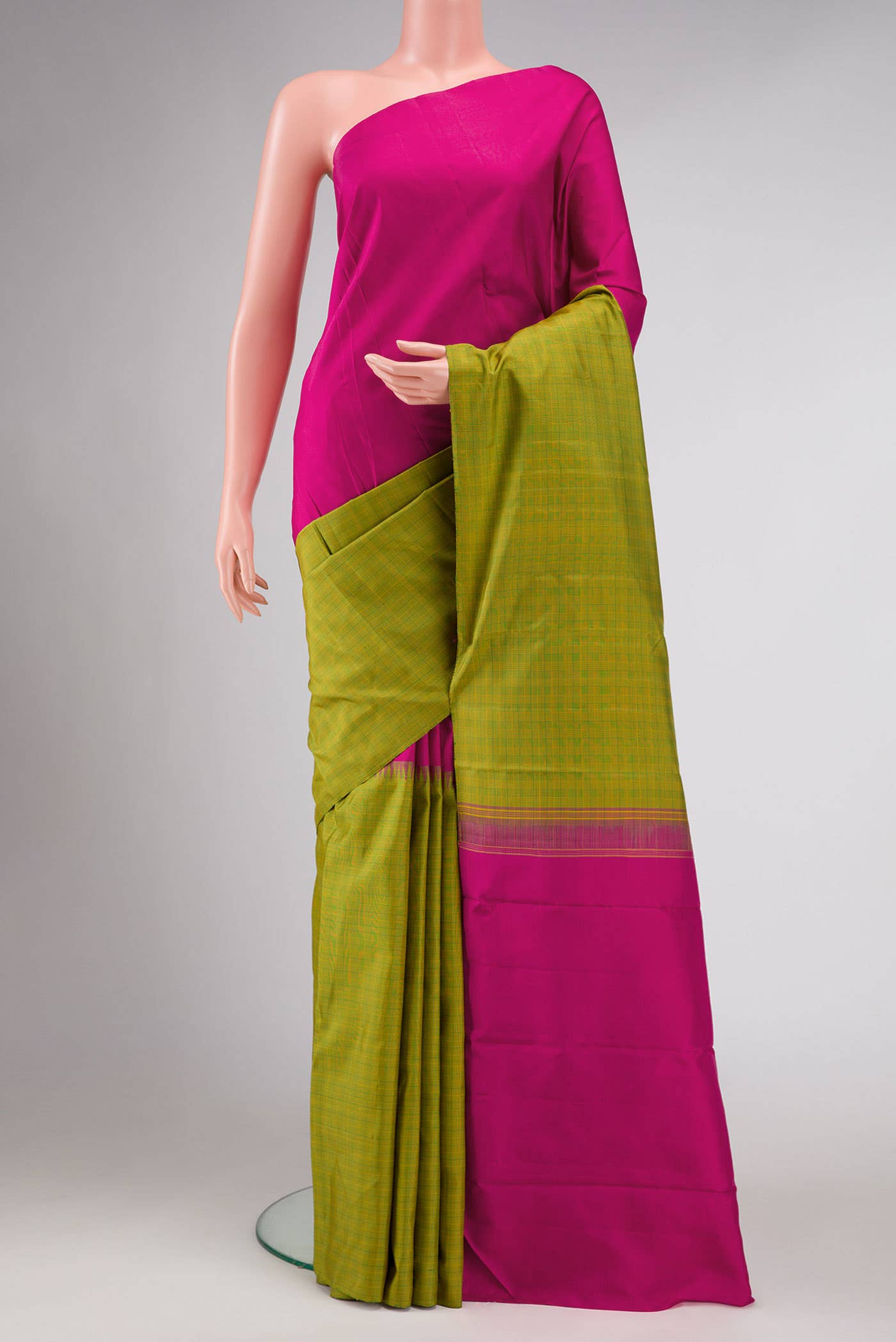 Multi Kanchipuram Silk Saree