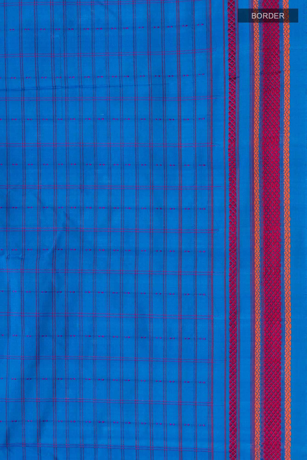 Blue Kanchipuram Silk Saree