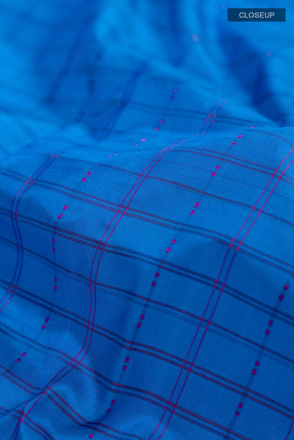 Blue Kanchipuram Silk Saree