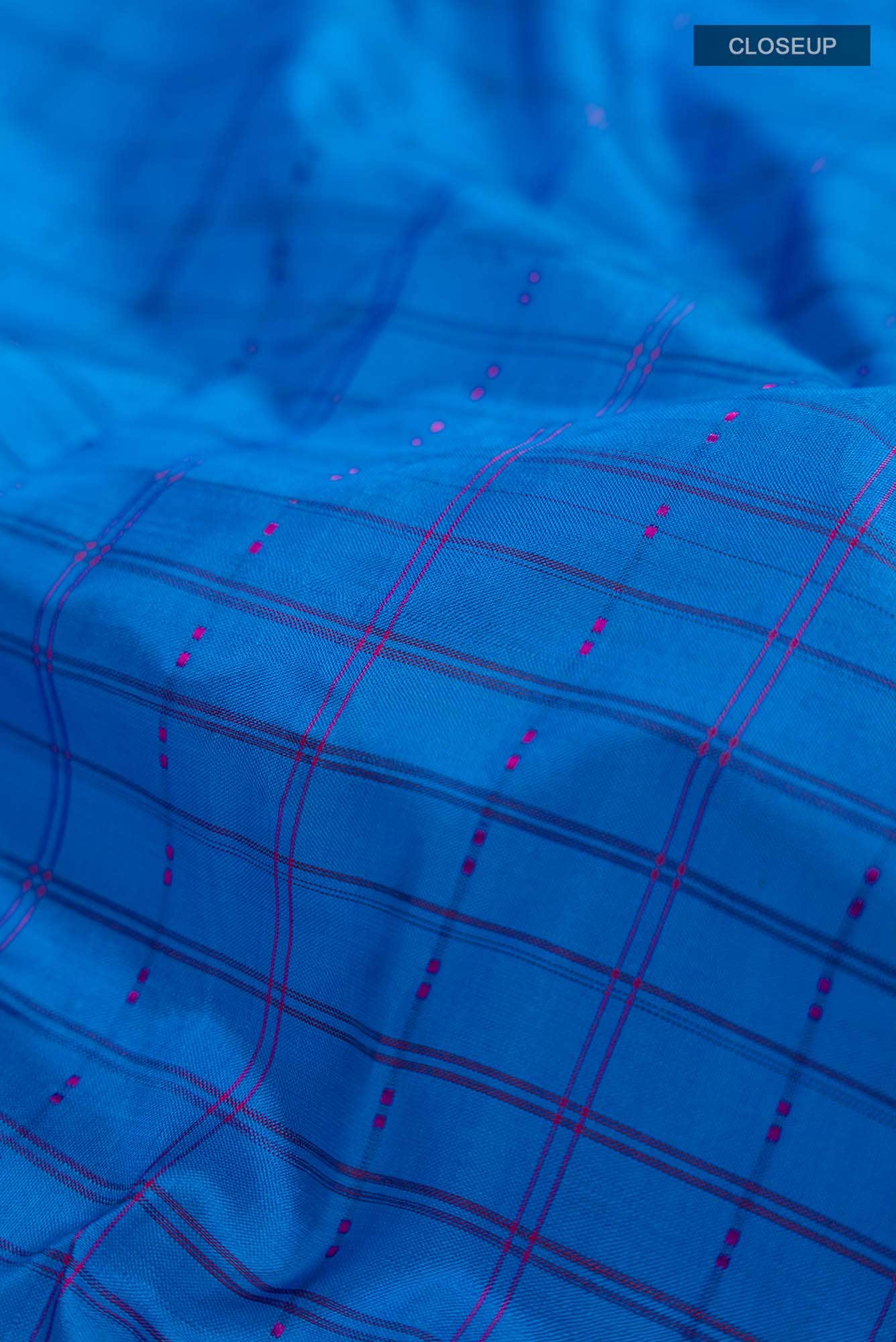 Blue Kanchipuram Silk Saree
