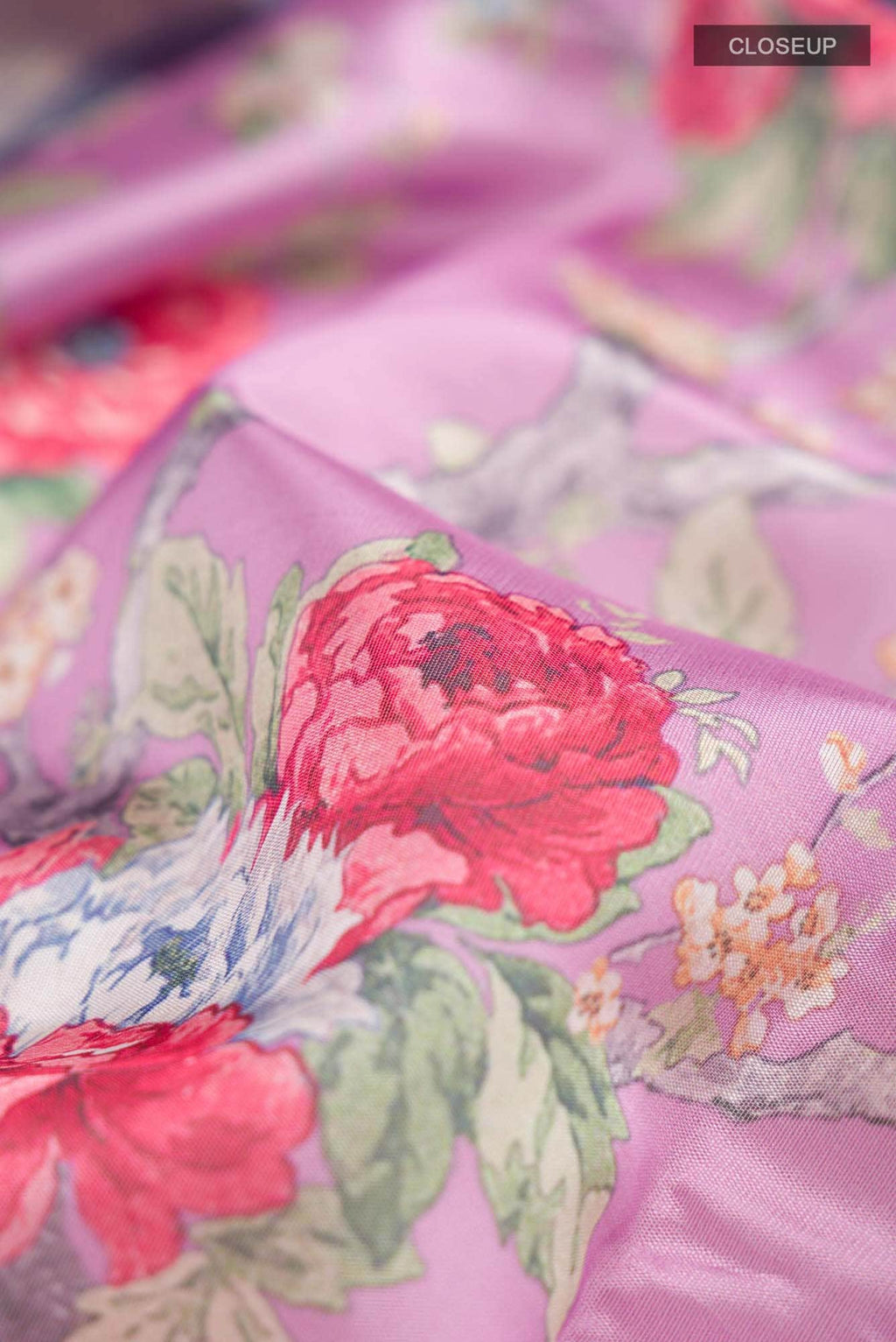 Rose pink Banarasi Raw Silk Saree