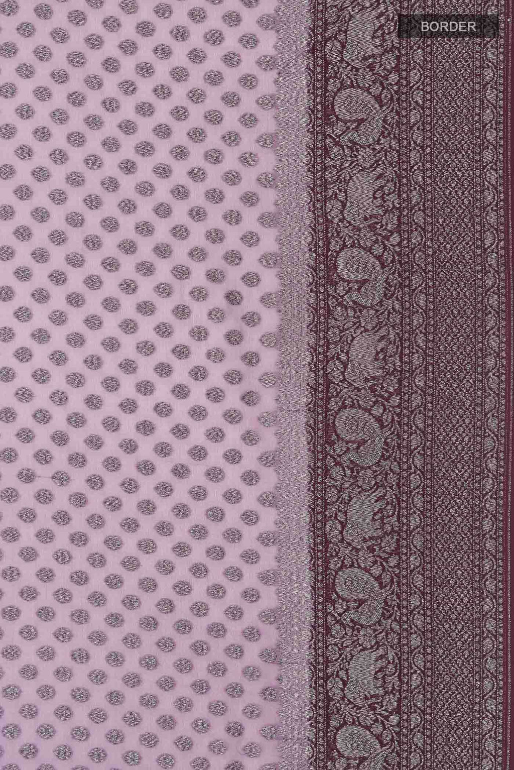 Lavender Georgette Saree
