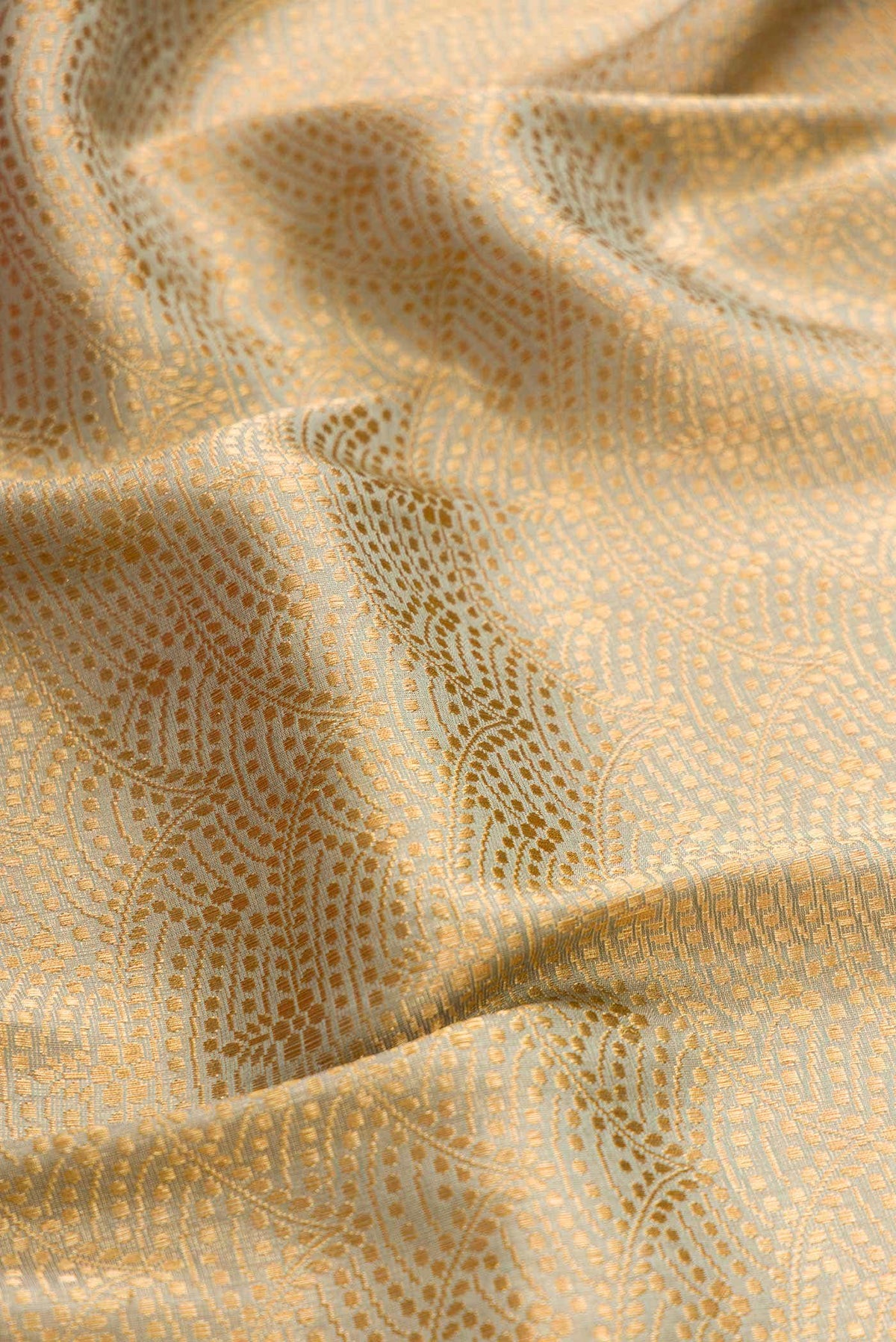 Pure Silk Pure Zari Gold Banarasi Saree