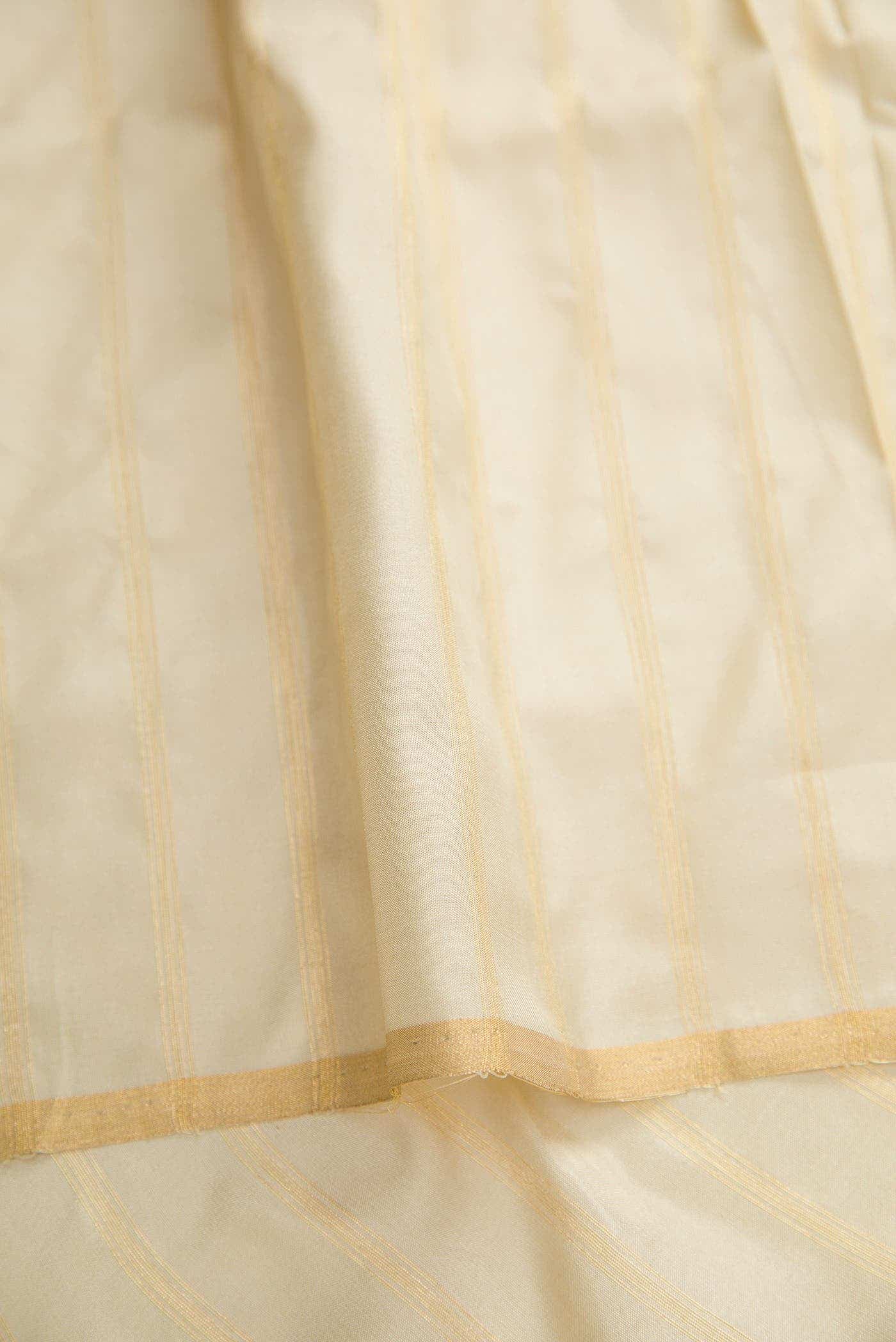 Sandal Dual Tone Banarasi Silk Saree