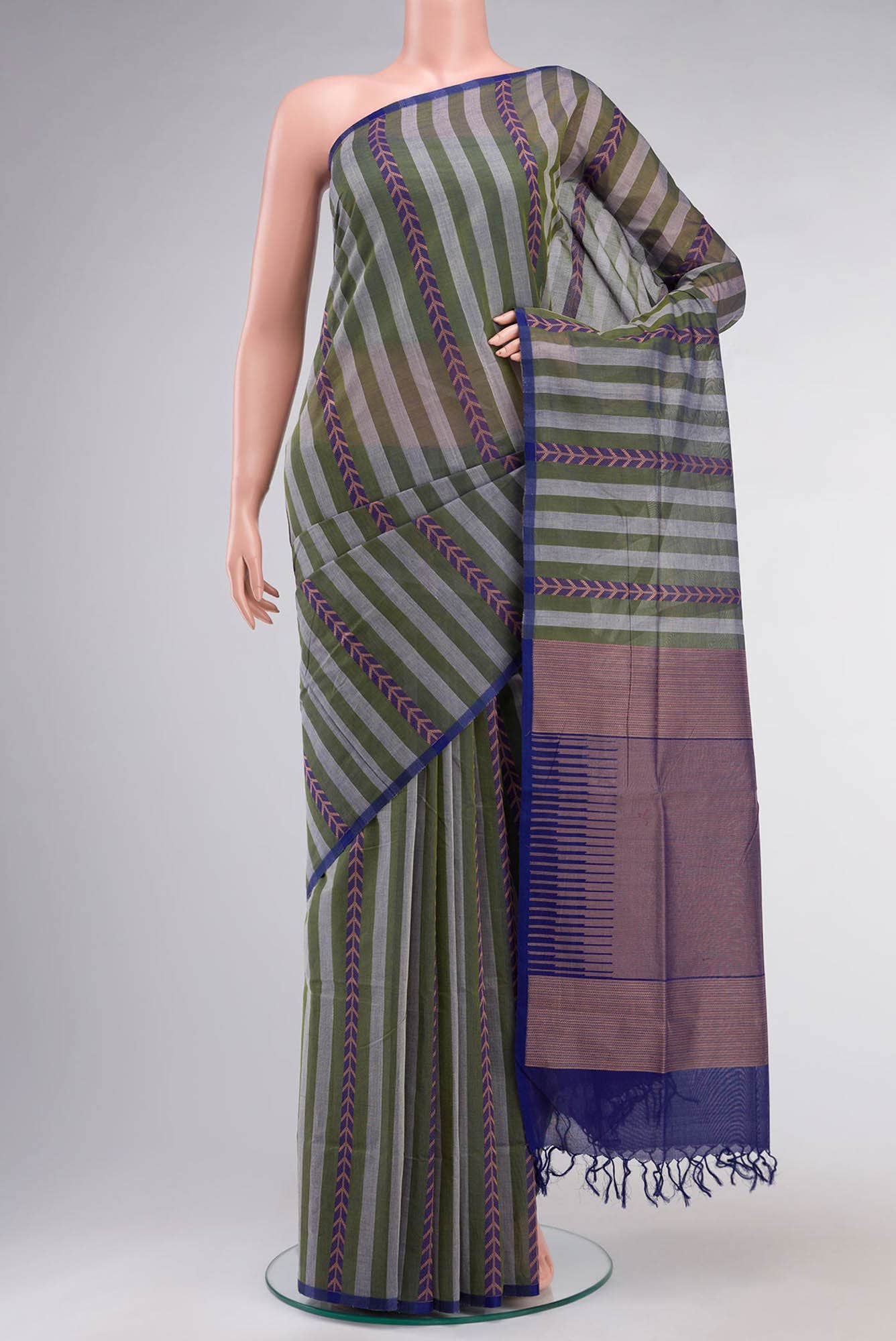 Multi Coimbatore Cotton Saree