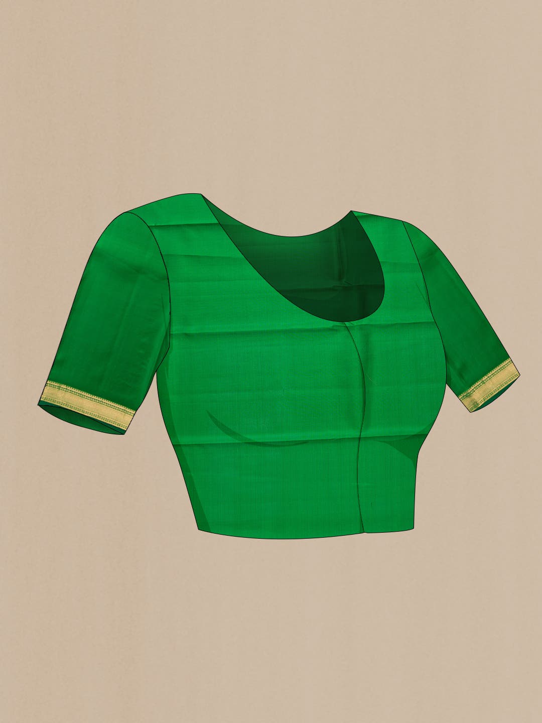 Green Kanchipuram Silk Saree