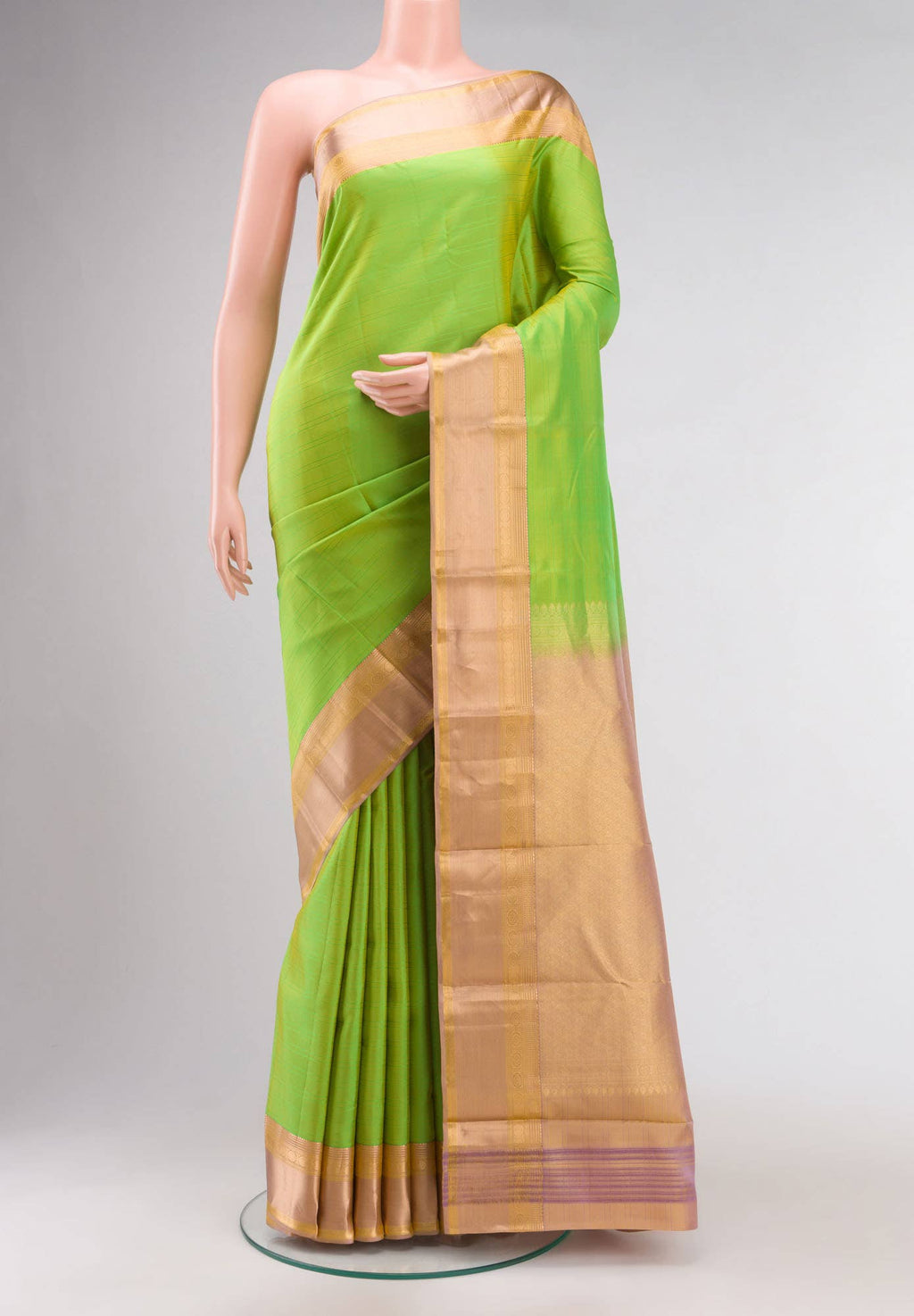 Green Kanchipuram Silk Saree