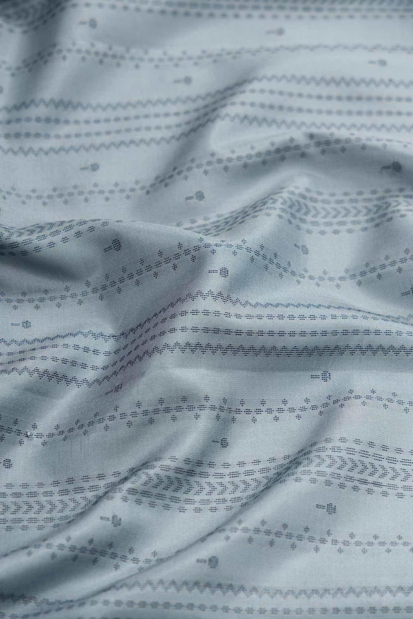 Grey Dual Tone Soft Silk Saree
