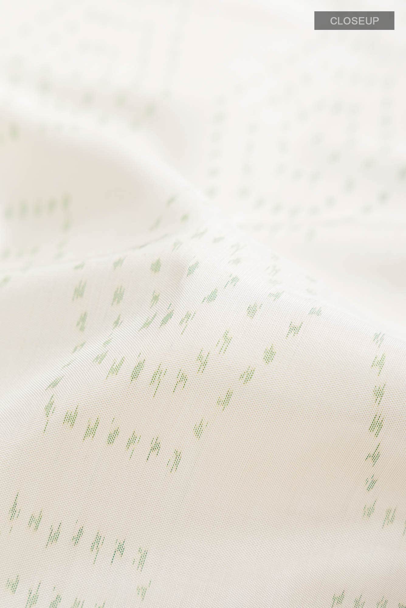 Cream Pochampally Silk Saree