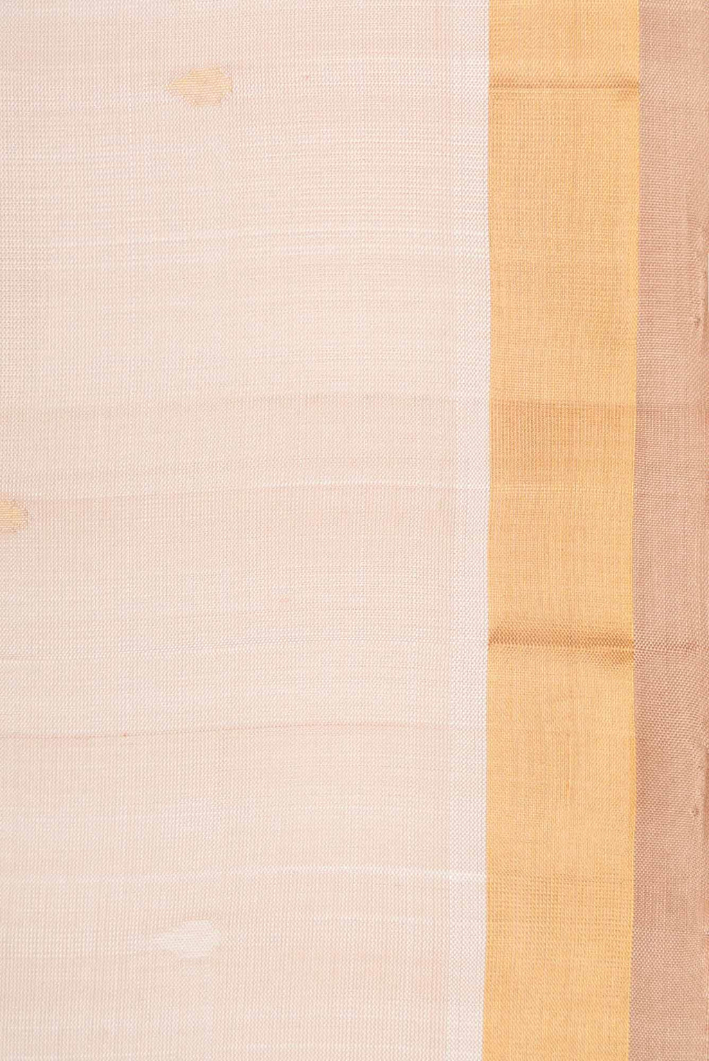 Beige Dual Tone Uppada Silk Saree