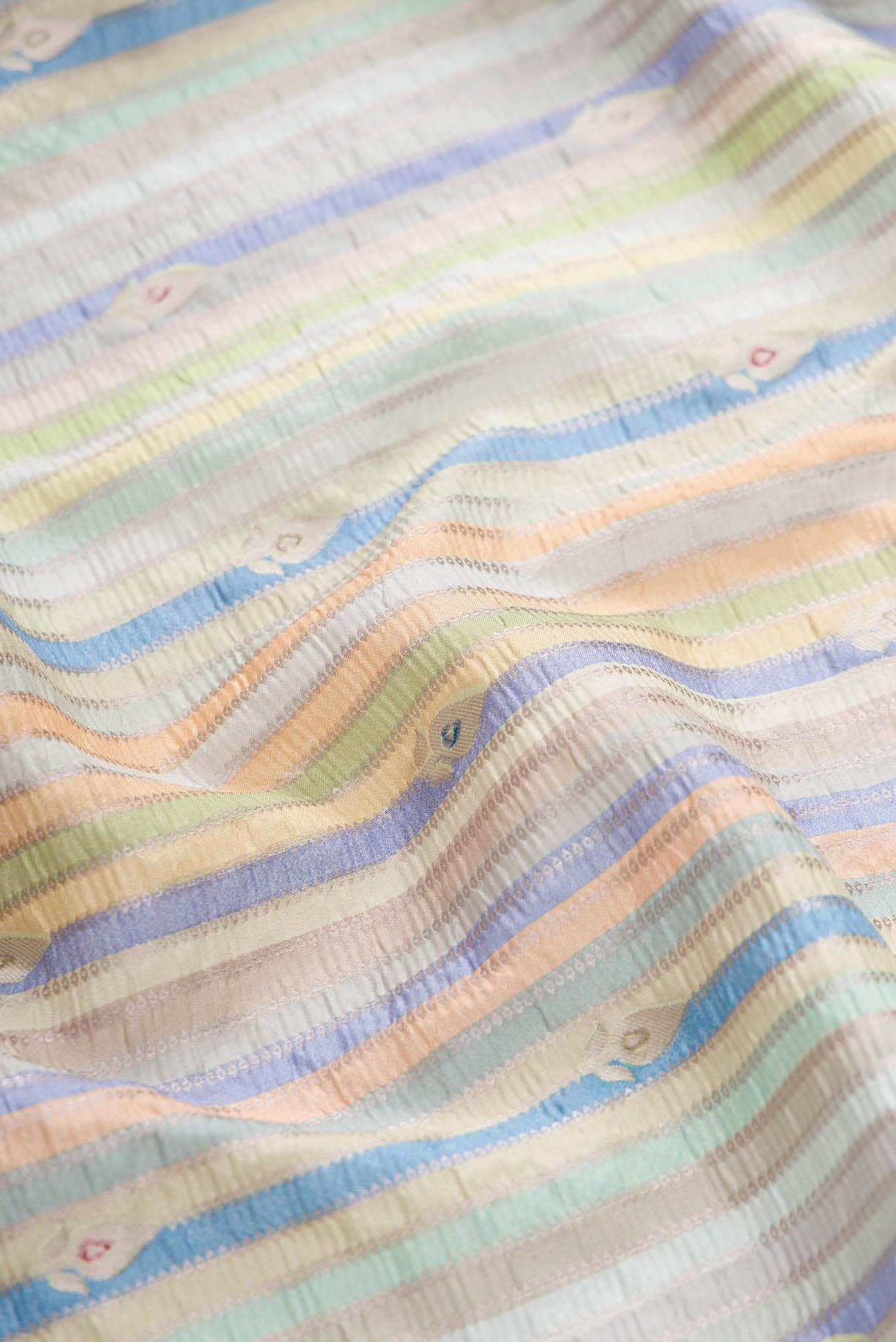 Multi Color Banarasi Silk Saree