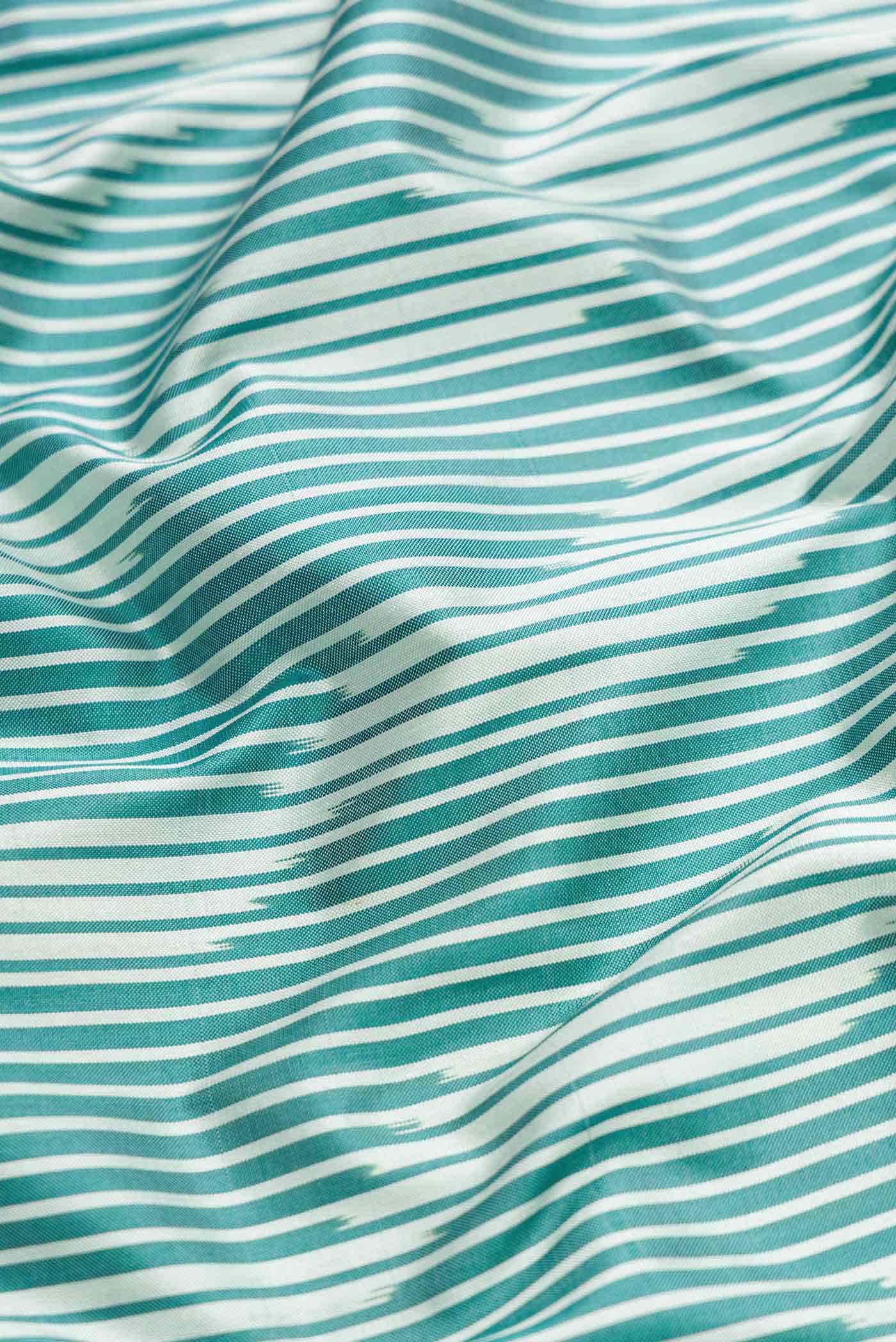 Light Blue Double Ikat Saree