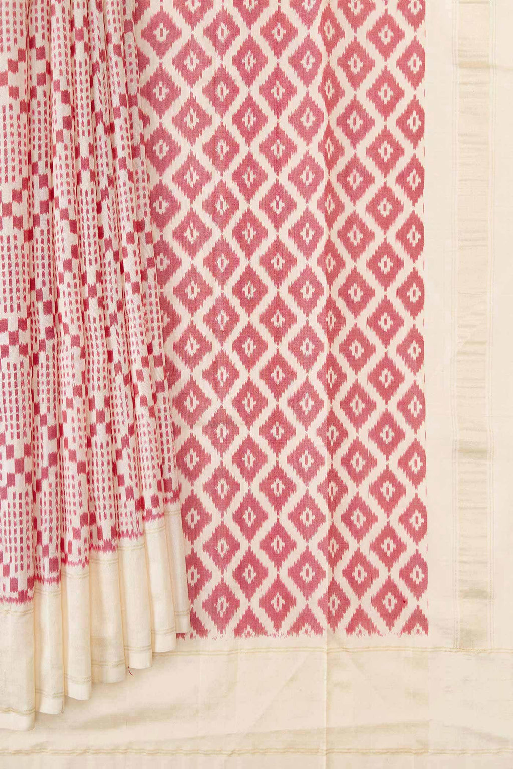 Sandal Pochampally Silk Saree