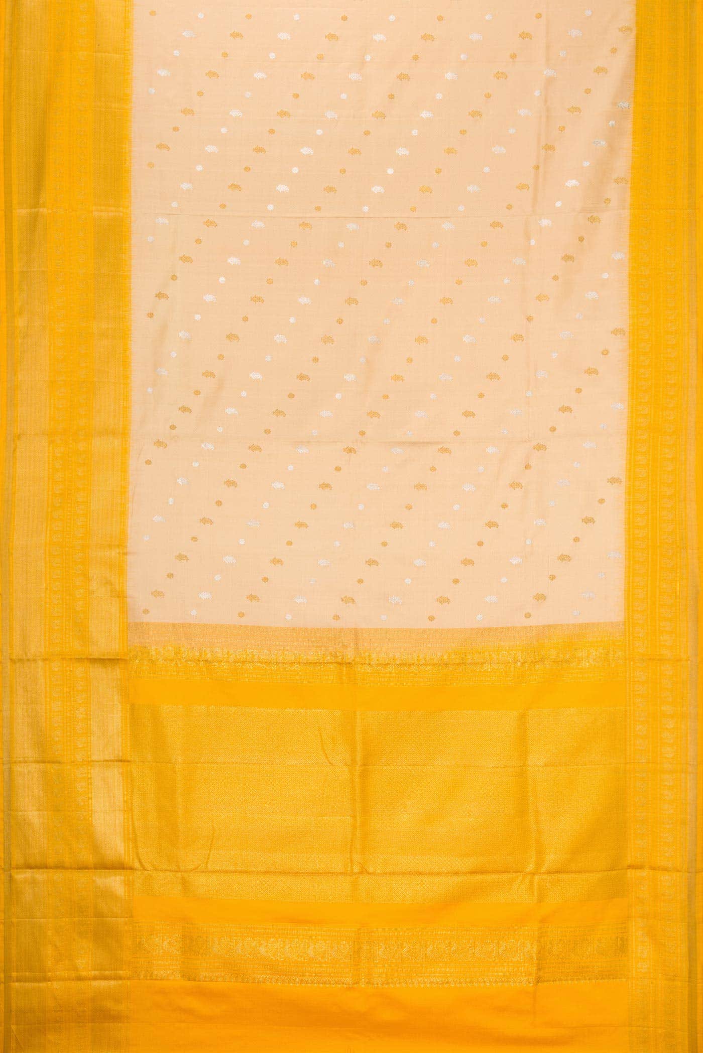 Sandal Double Ikat Saree