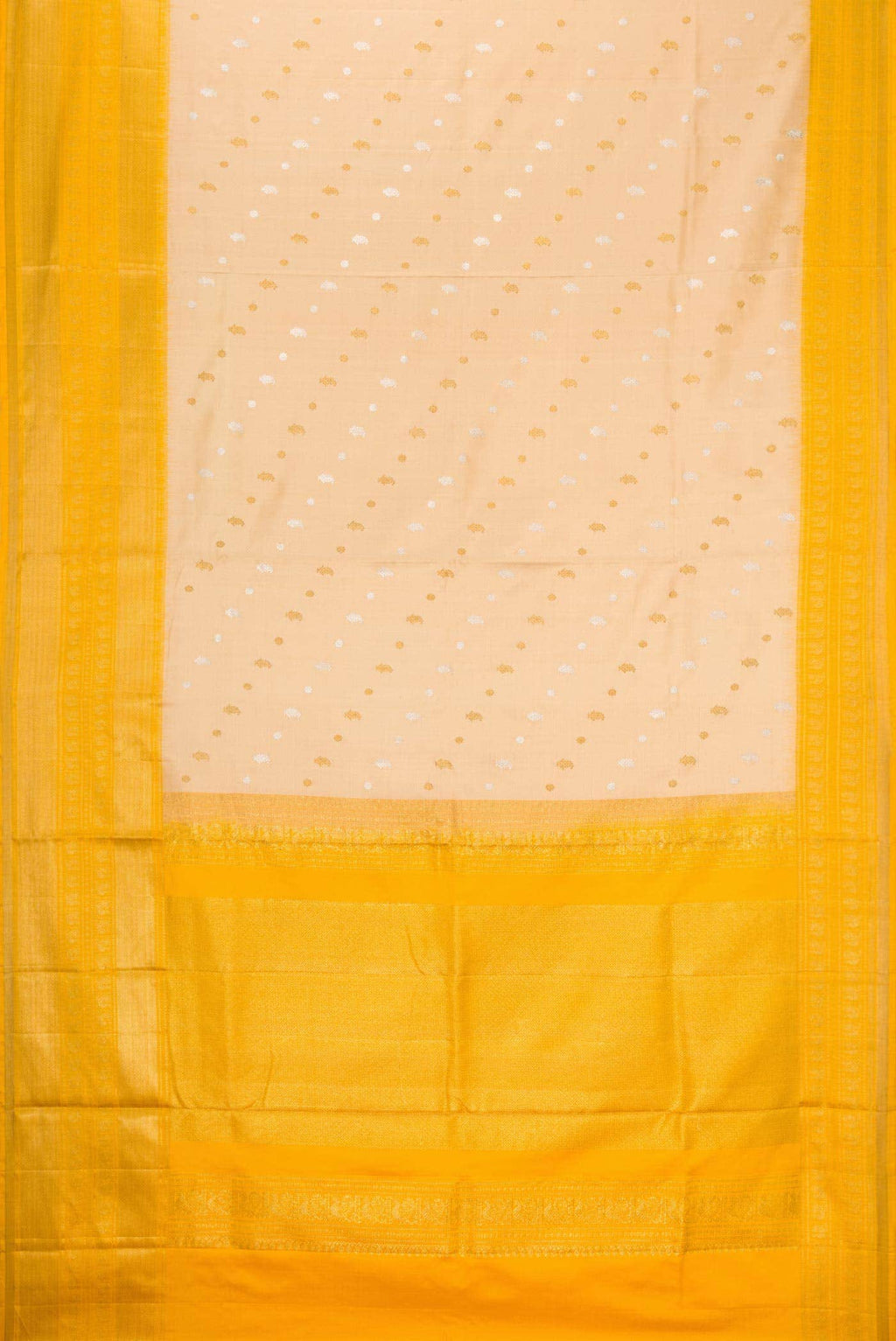 Sandal Double Ikat Saree