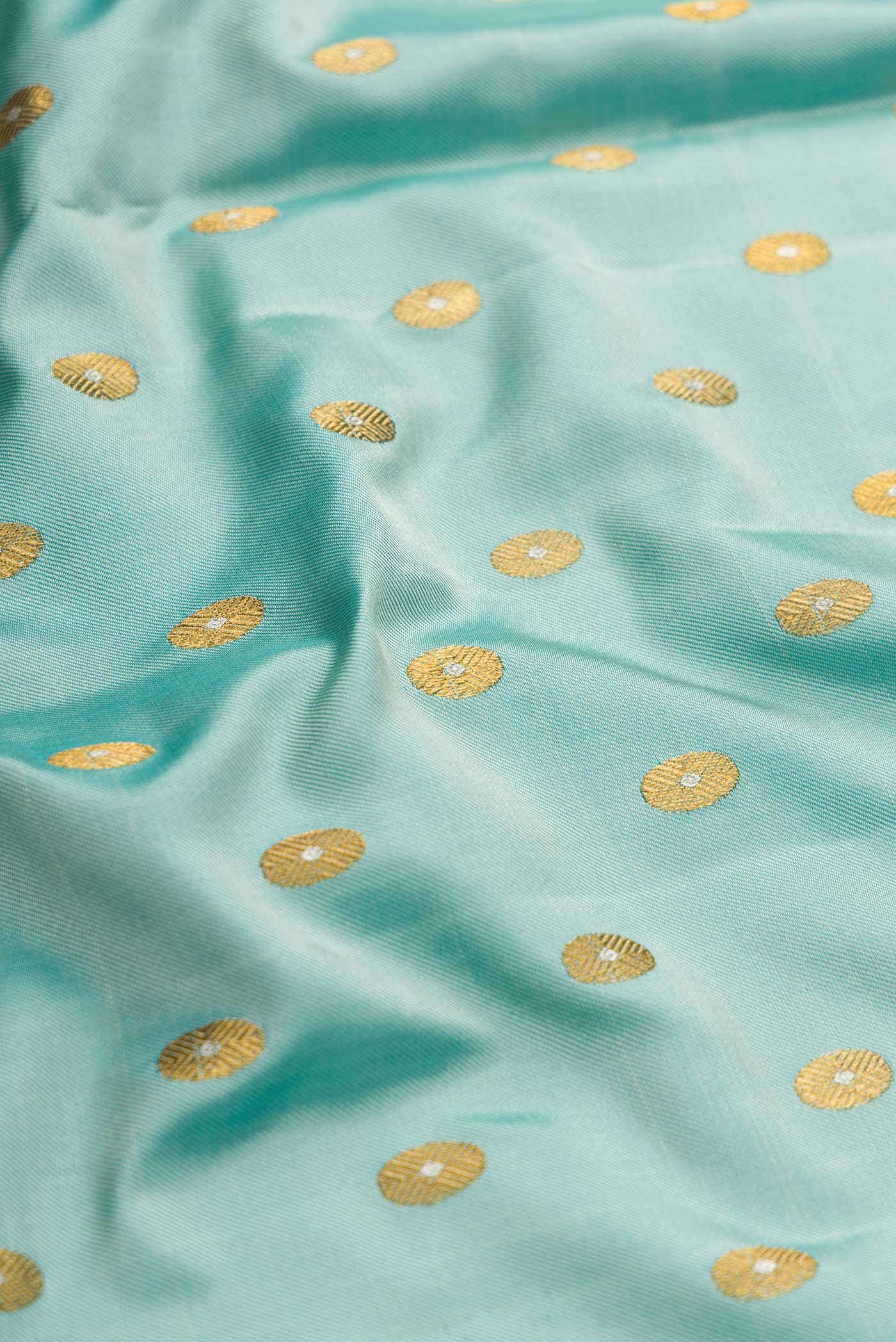 Sky Blue Double Ikat Saree