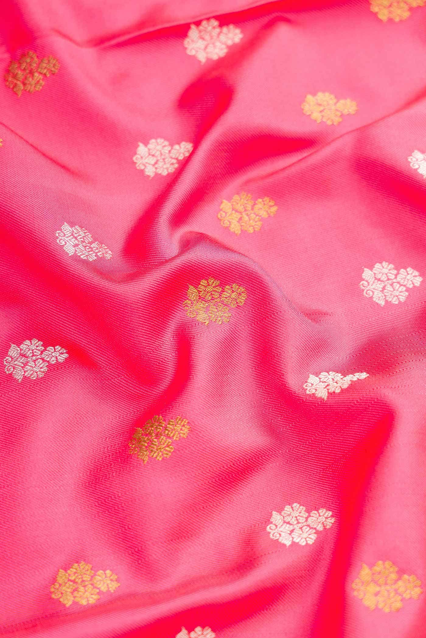 Pink Double Ikat Saree