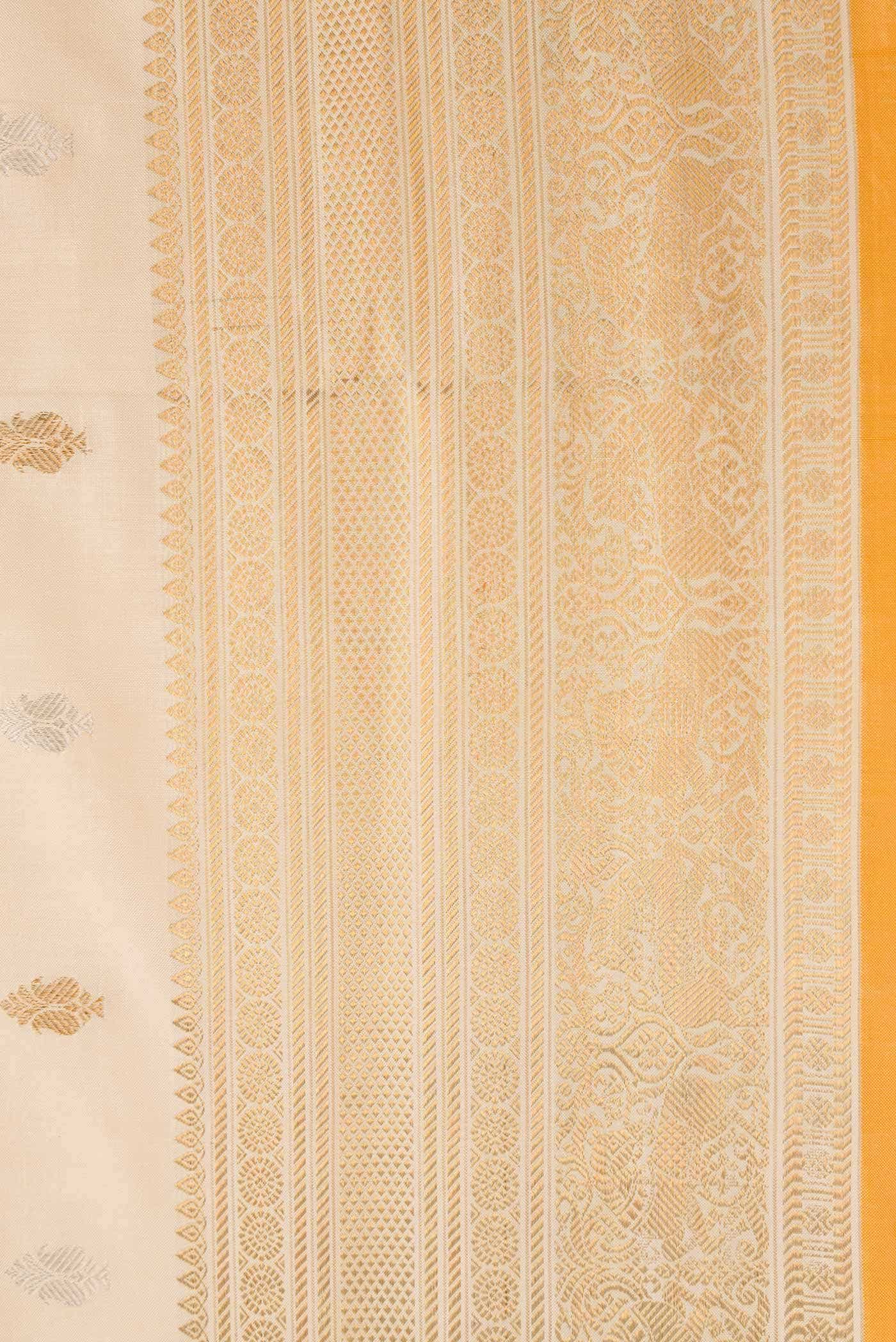 Sandal Double Ikat Saree