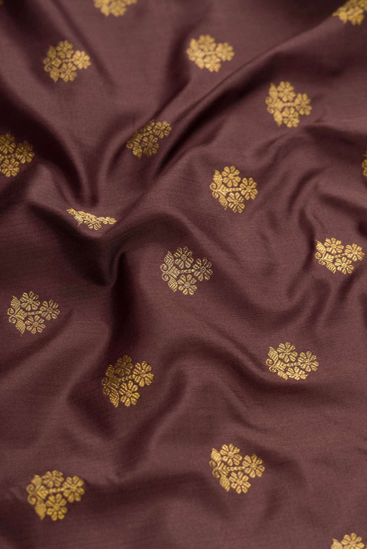Brown Double Ikat Saree