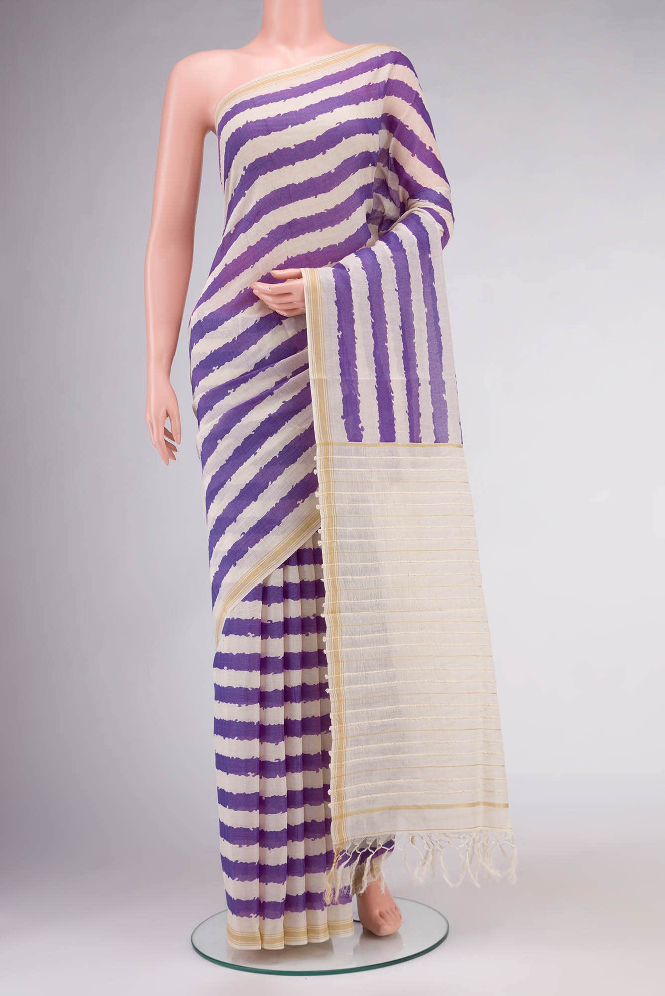 Multi Bhagalpuri Tussar Silk Saree
