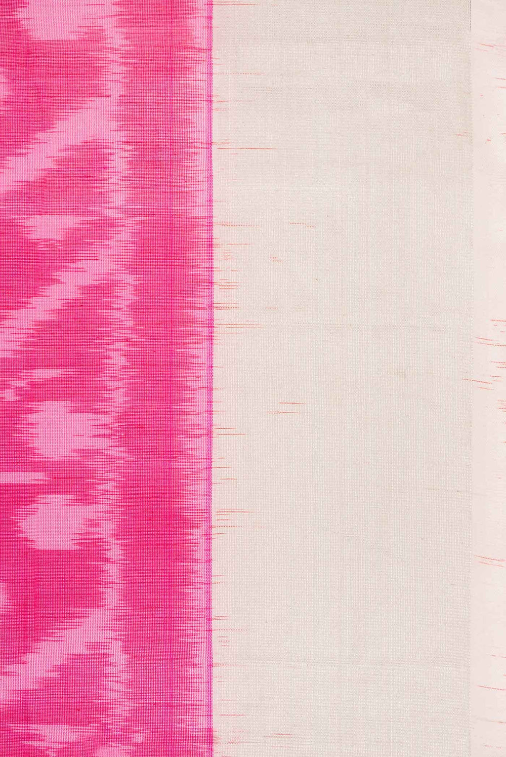 Pink Dual Tone Silk Cotton Saree