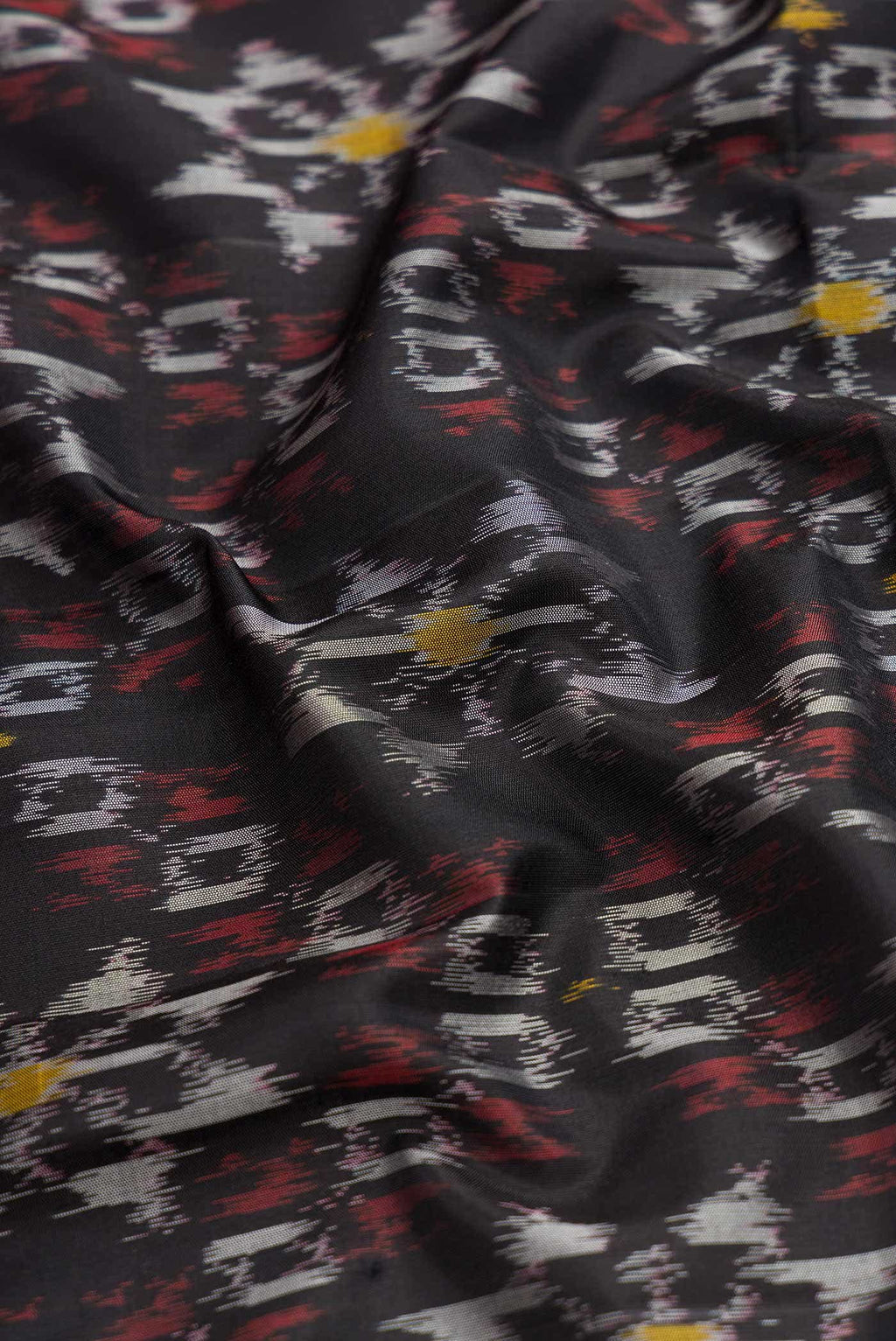 Black Dual Tone Soft Silk Saree