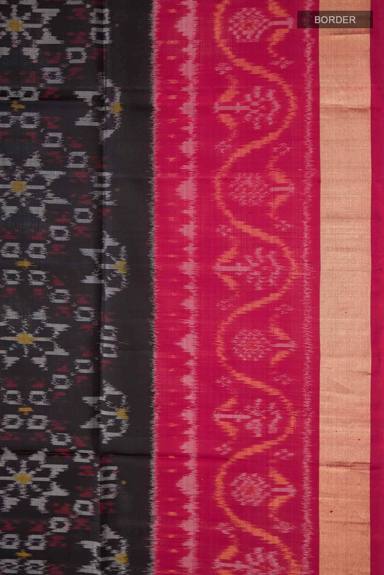 Black Soft Silk Saree