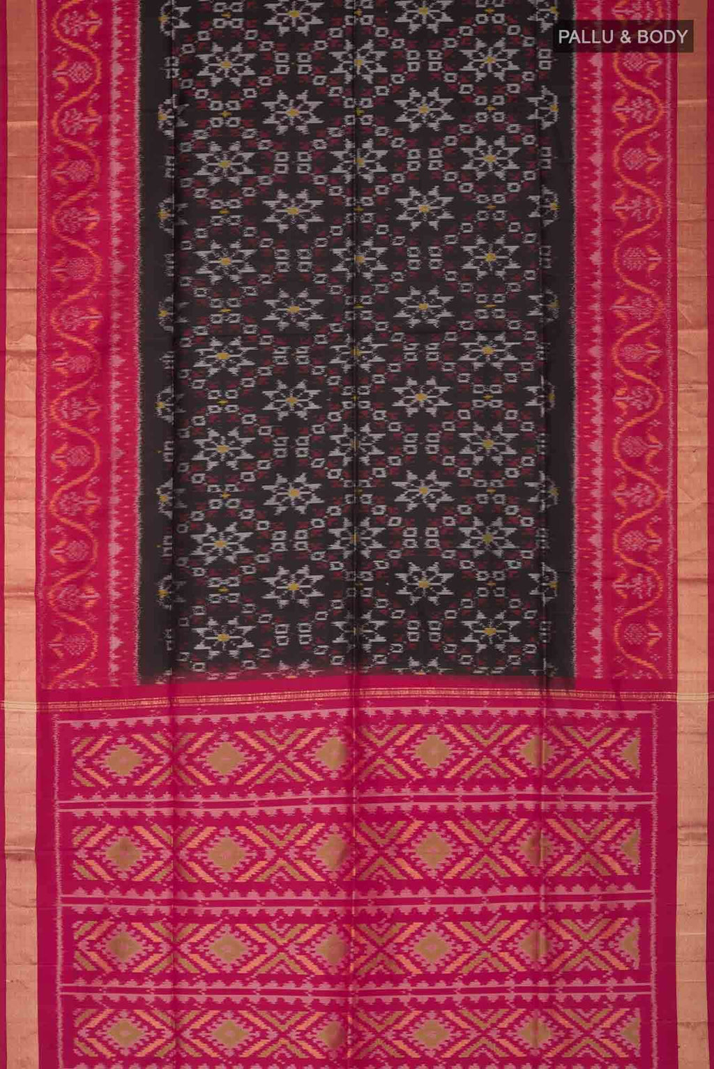 Black Soft Silk Saree