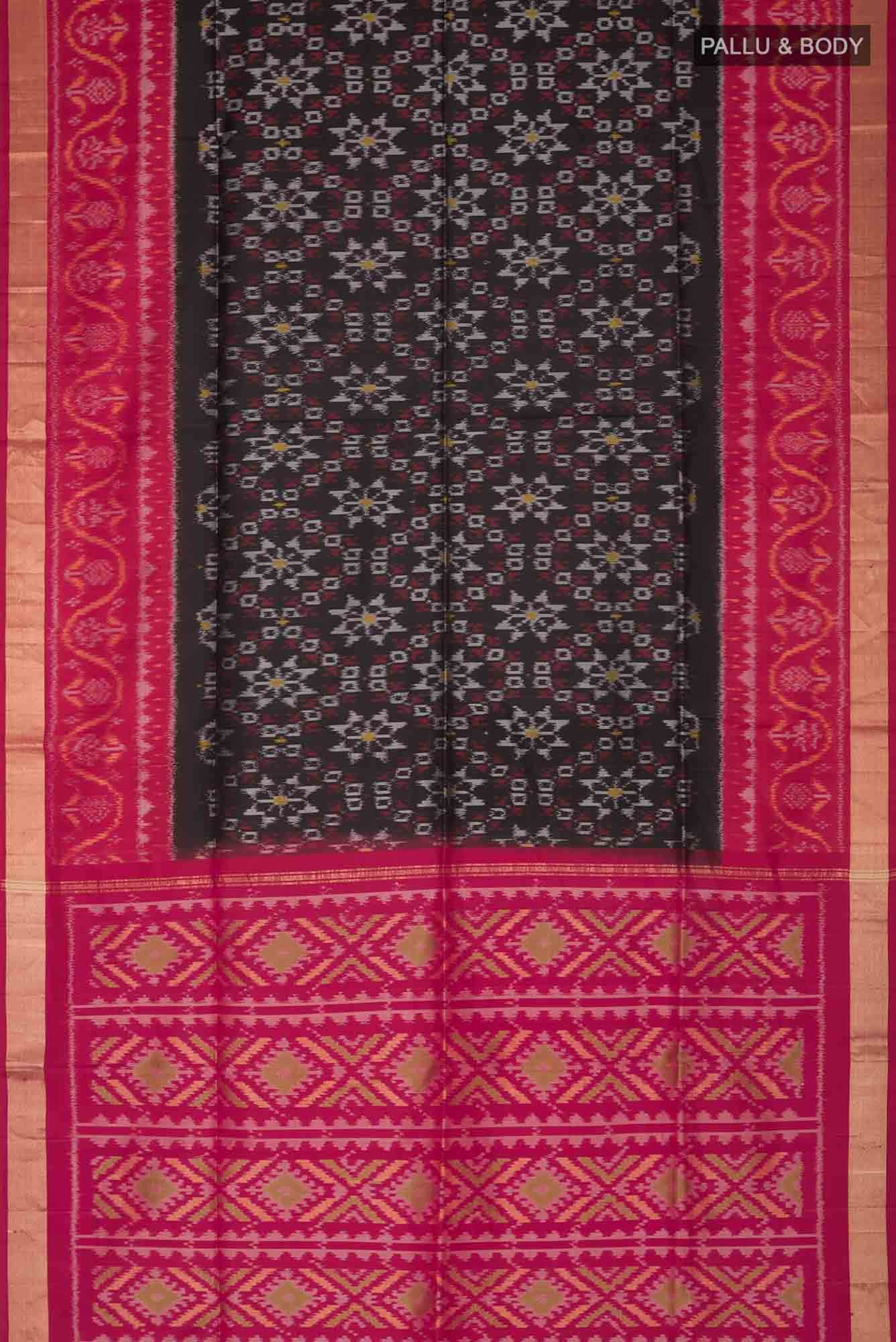 Black Soft Silk Saree