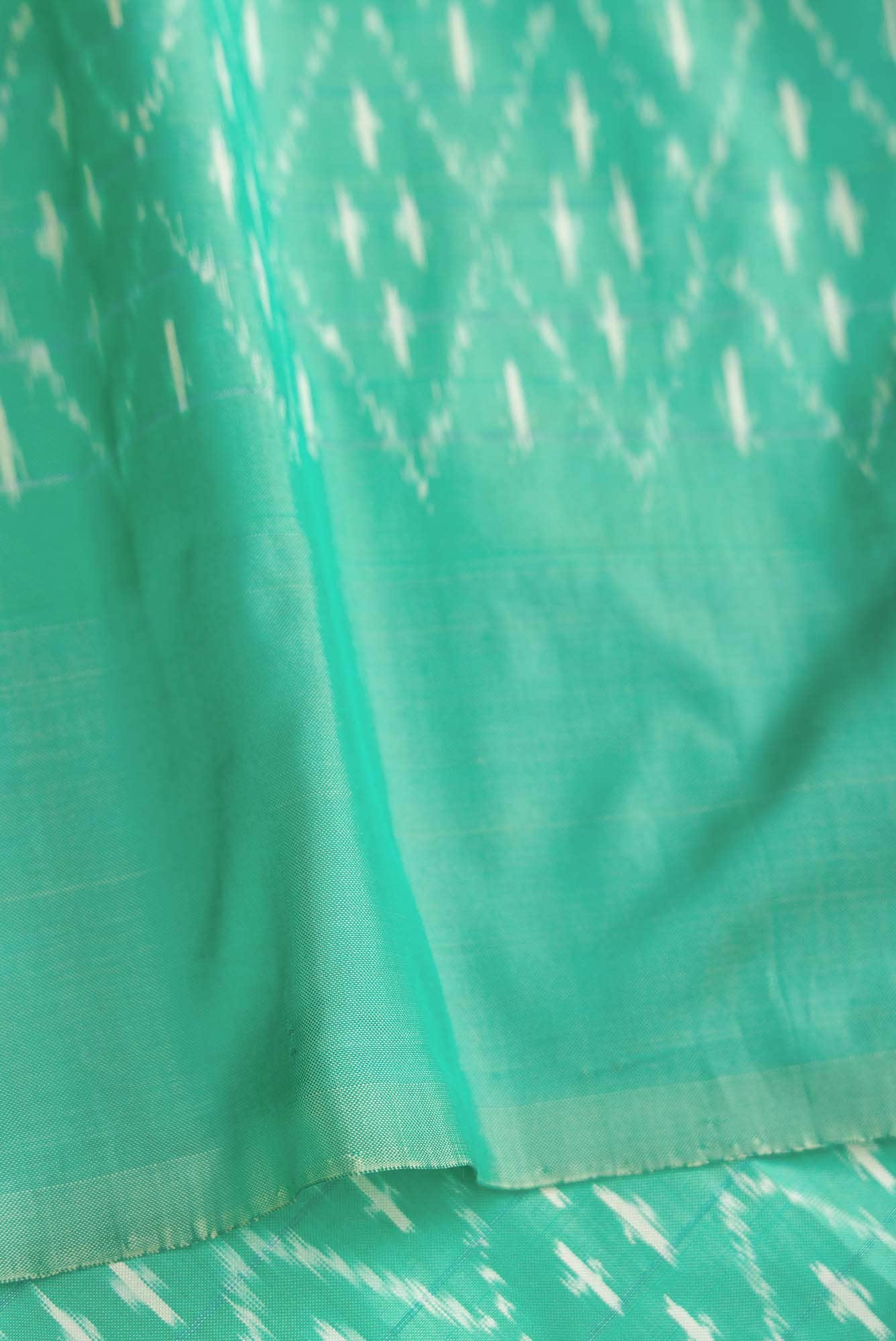 Sandal Dual Tone Double Ikat Saree