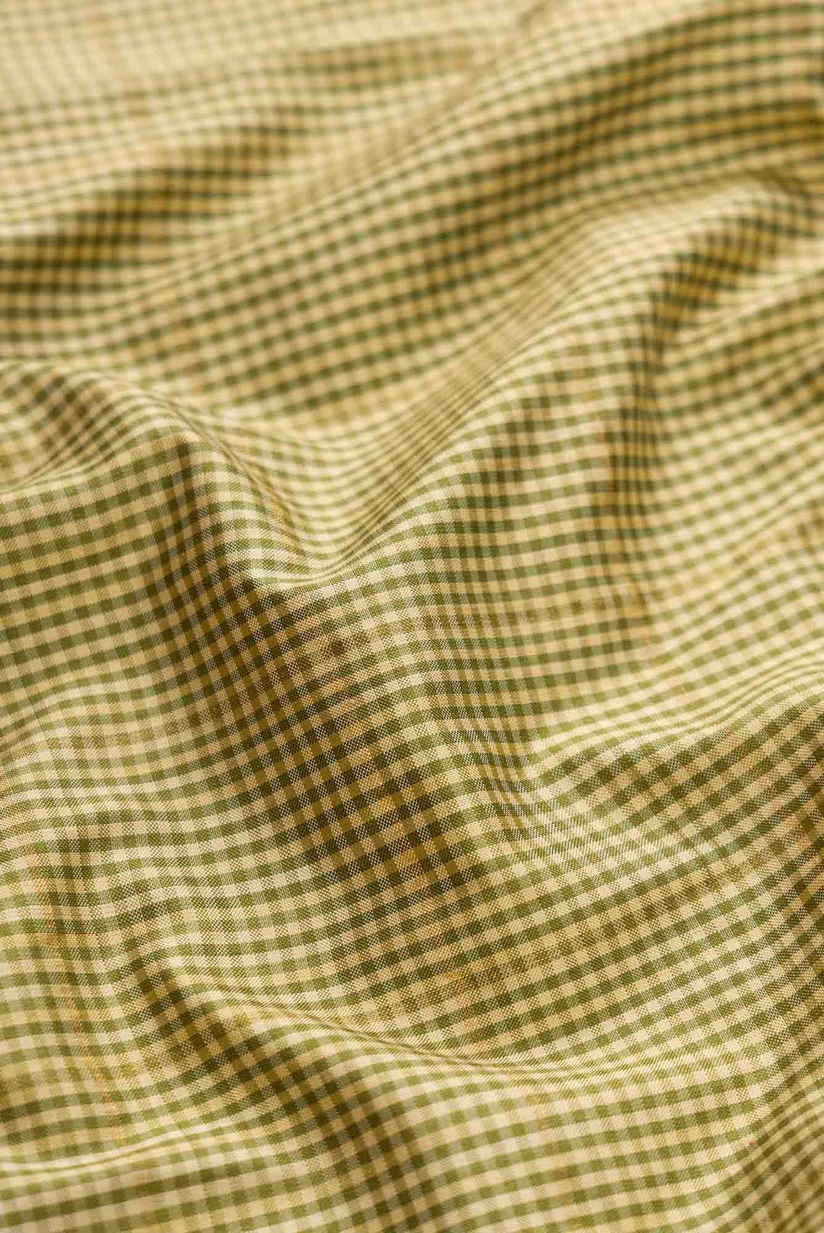 Green Dual Tone Double Ikat Saree