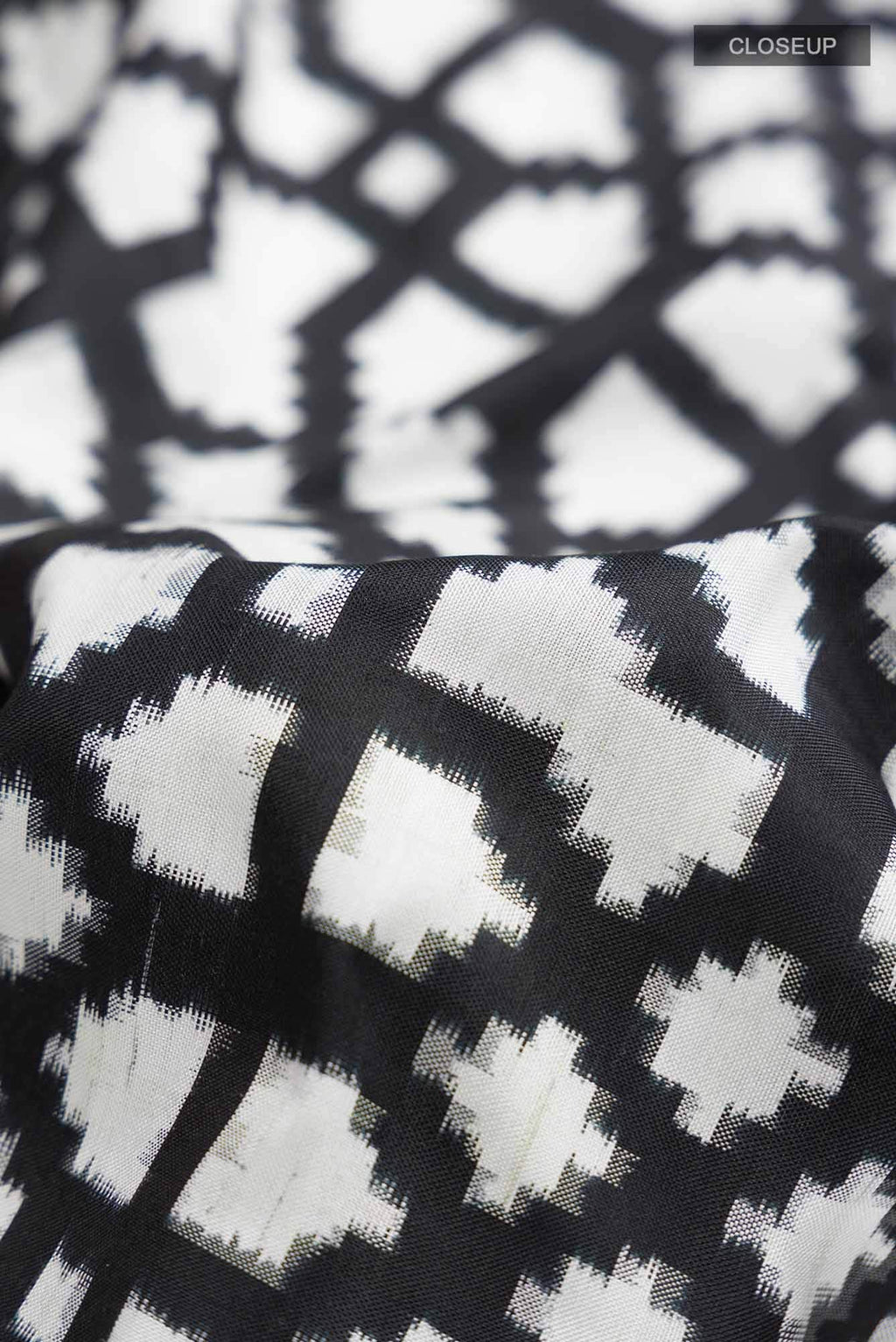 Black Pochampally Silk Saree