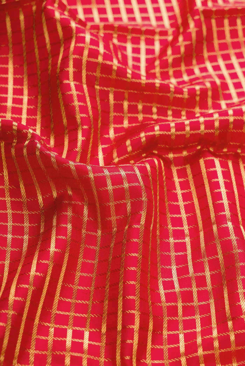 Imperial Red Kanchipuram Silk Saree