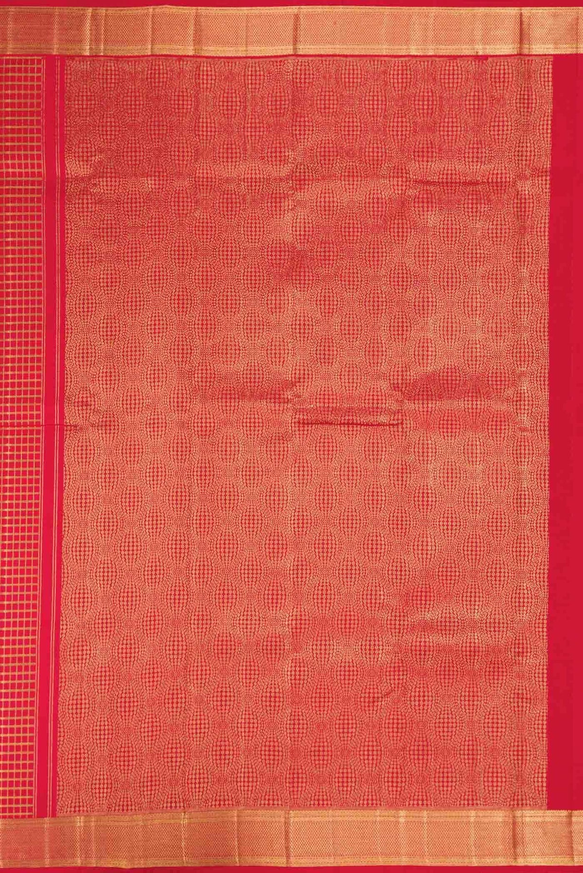 Imperial Red Kanchipuram Silk Saree