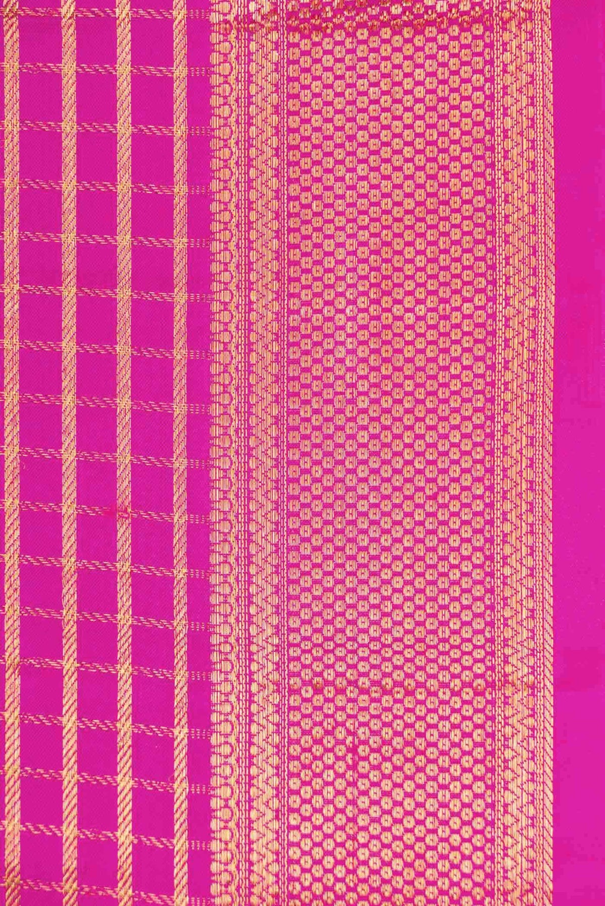 Pink Kanchipuram Silk Saree