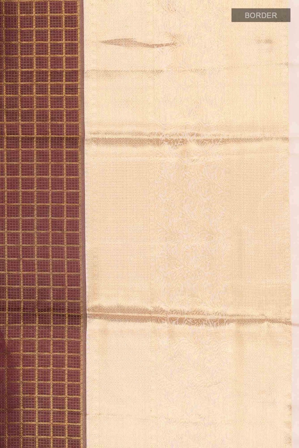 Brown Kanchipuram Silk Saree