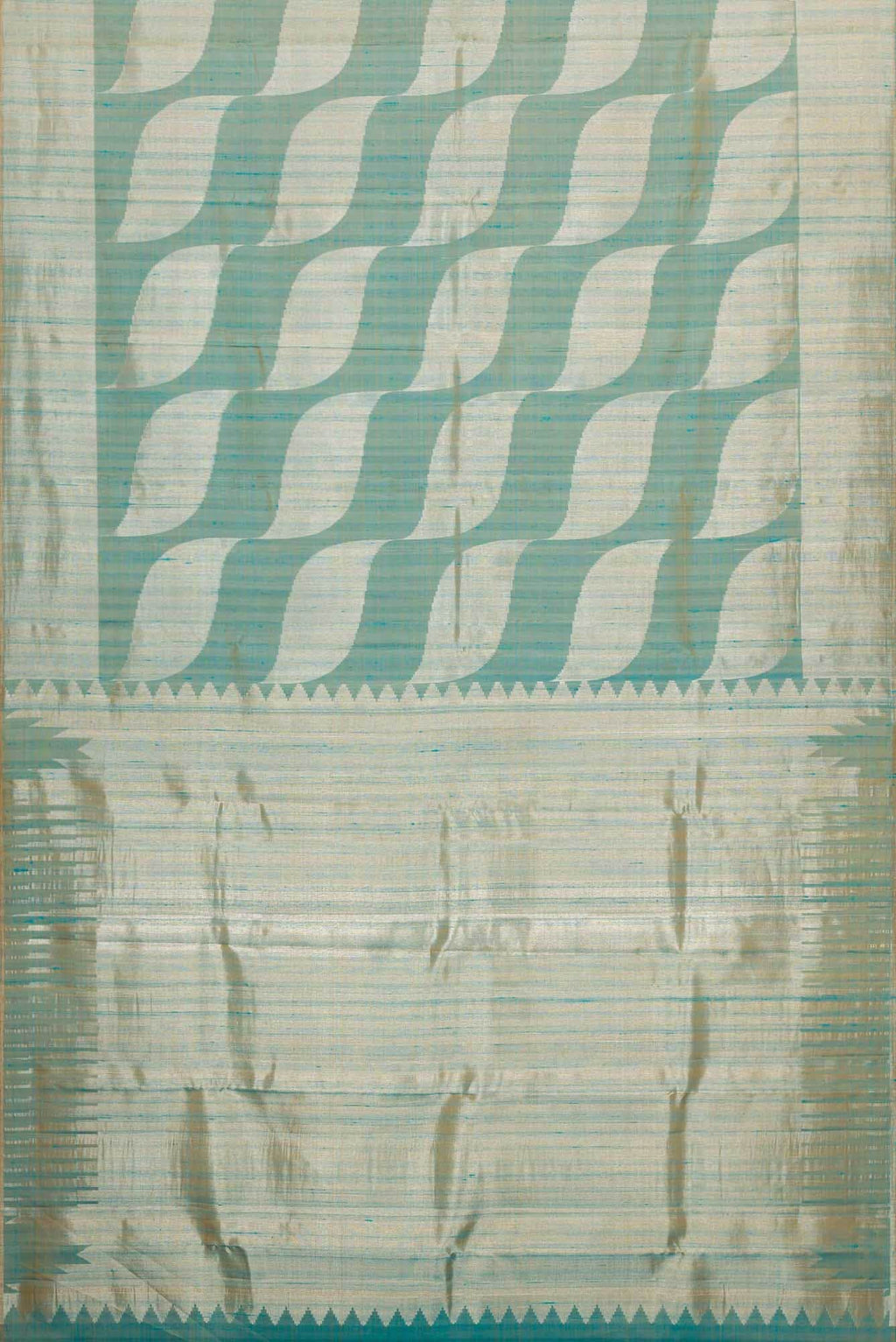Maya Blue Dual Tone Kanchipuram Silk Saree