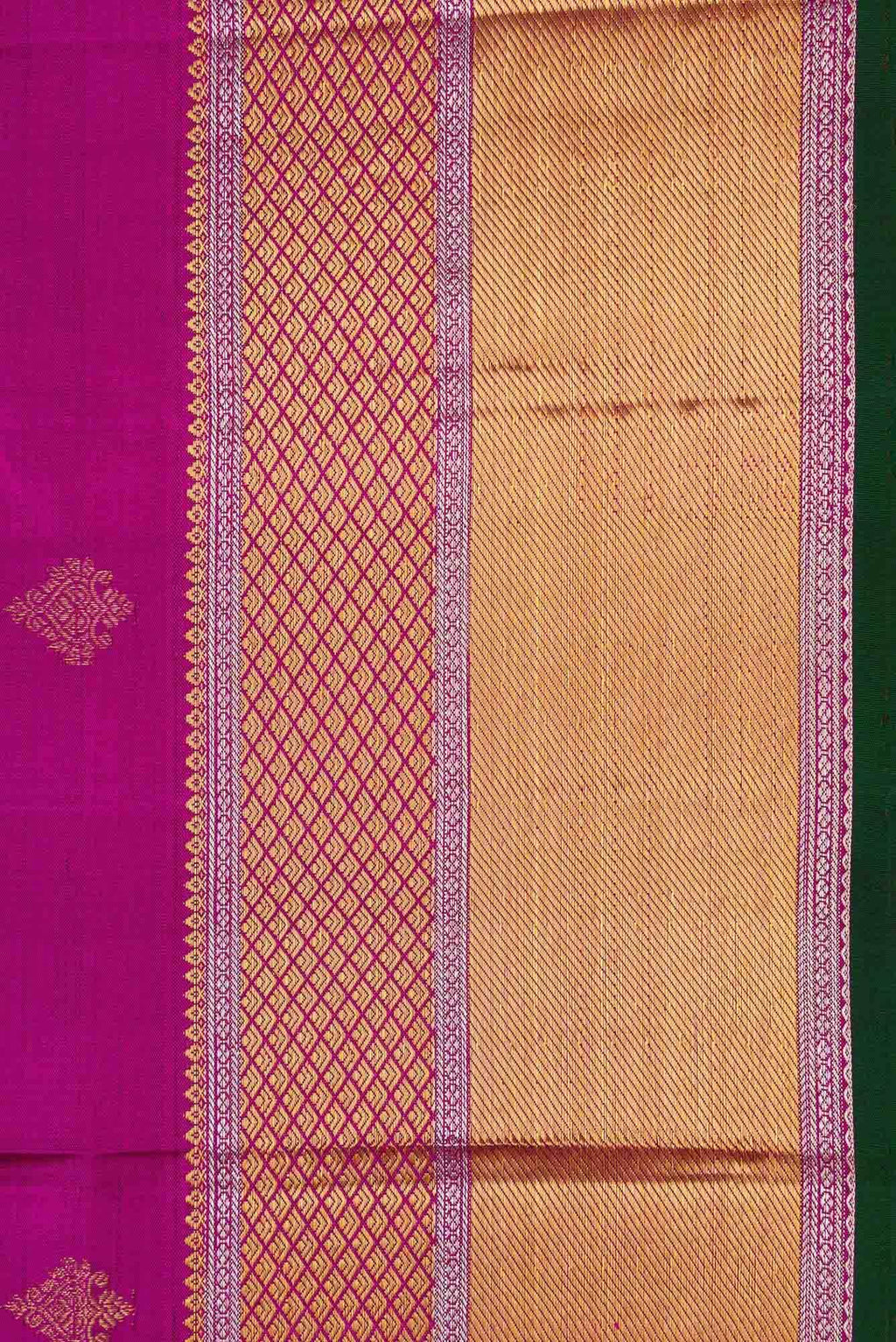 Purple Dual Tone Kanchipuram Silk Saree