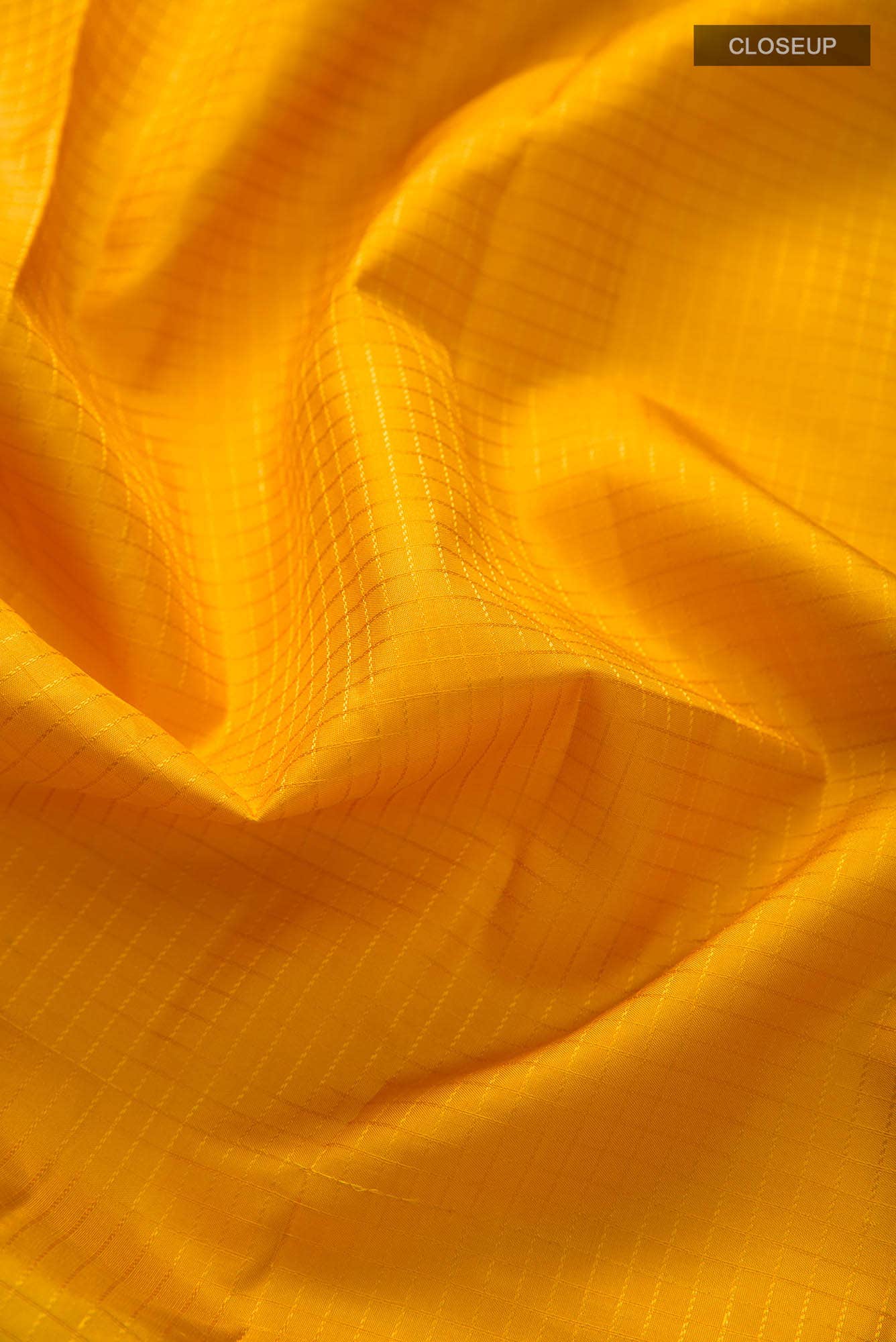 Yellow Dual Tone Kanchipuram Silk Saree