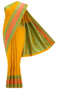 Yellow Dual Tone Kanchipuram Silk Saree