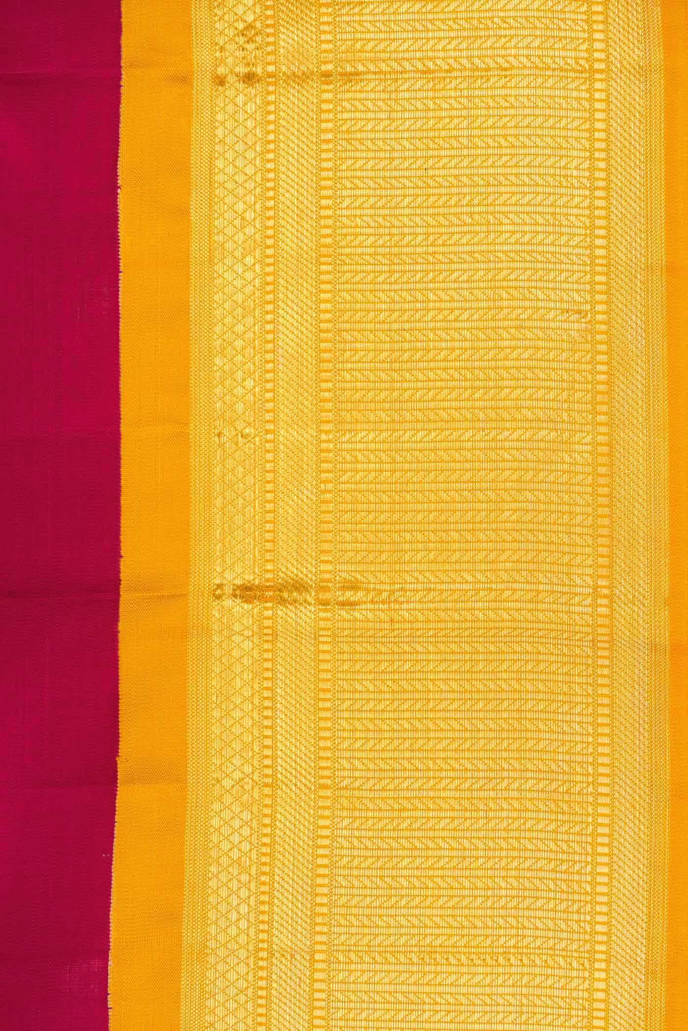 Maroon Dual Tone Kanchipuram Silk Saree